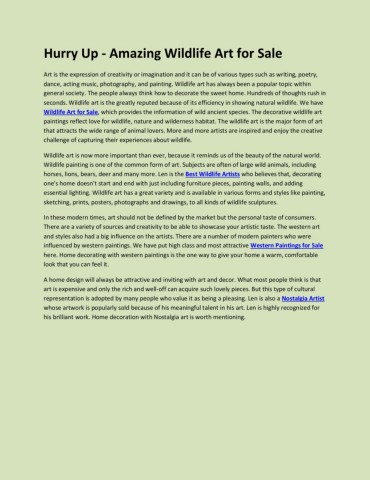 FindthebestwildlifewesternandnostalgiaartistsinRoslynNYUSAContactLenMondscheinArtforwesternwildlifeandnostalgicartworkGetoriginalandpaintingsdirectlyfromtheartistsCheckoutthewesternartpaintingsforsaleandwildlifeartforsalecollectiontoday