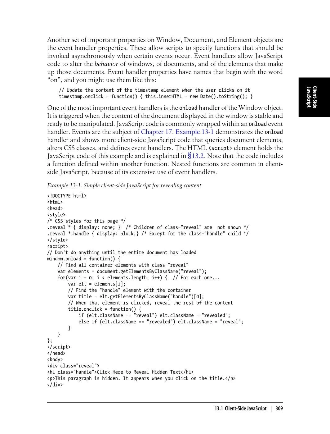 JavaSript Definitive Guide (English version 6) - jack.zhang - Page 310 ...