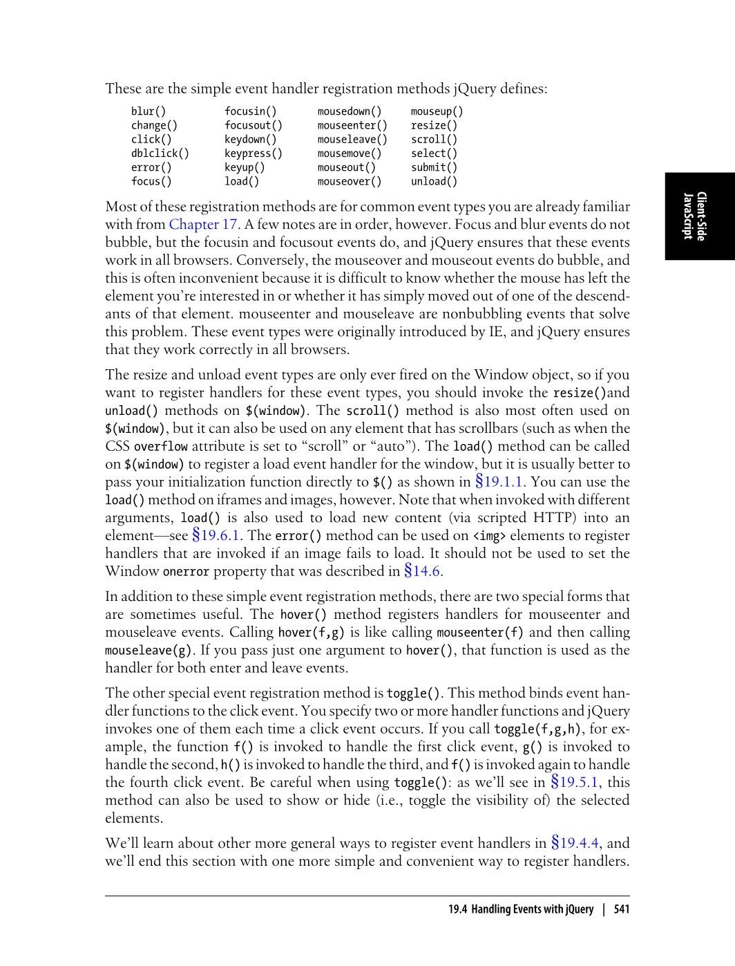 JavaSript Definitive Guide (English version 6) - jack.zhang - Page 542 ...