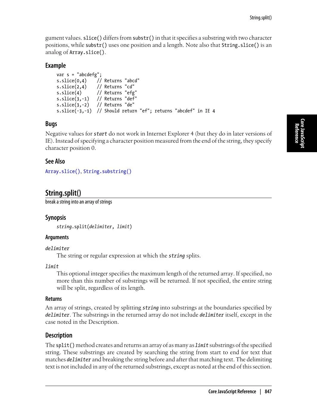 JavaSript Definitive Guide (English version 6) - jack.zhang - Page 848 ...