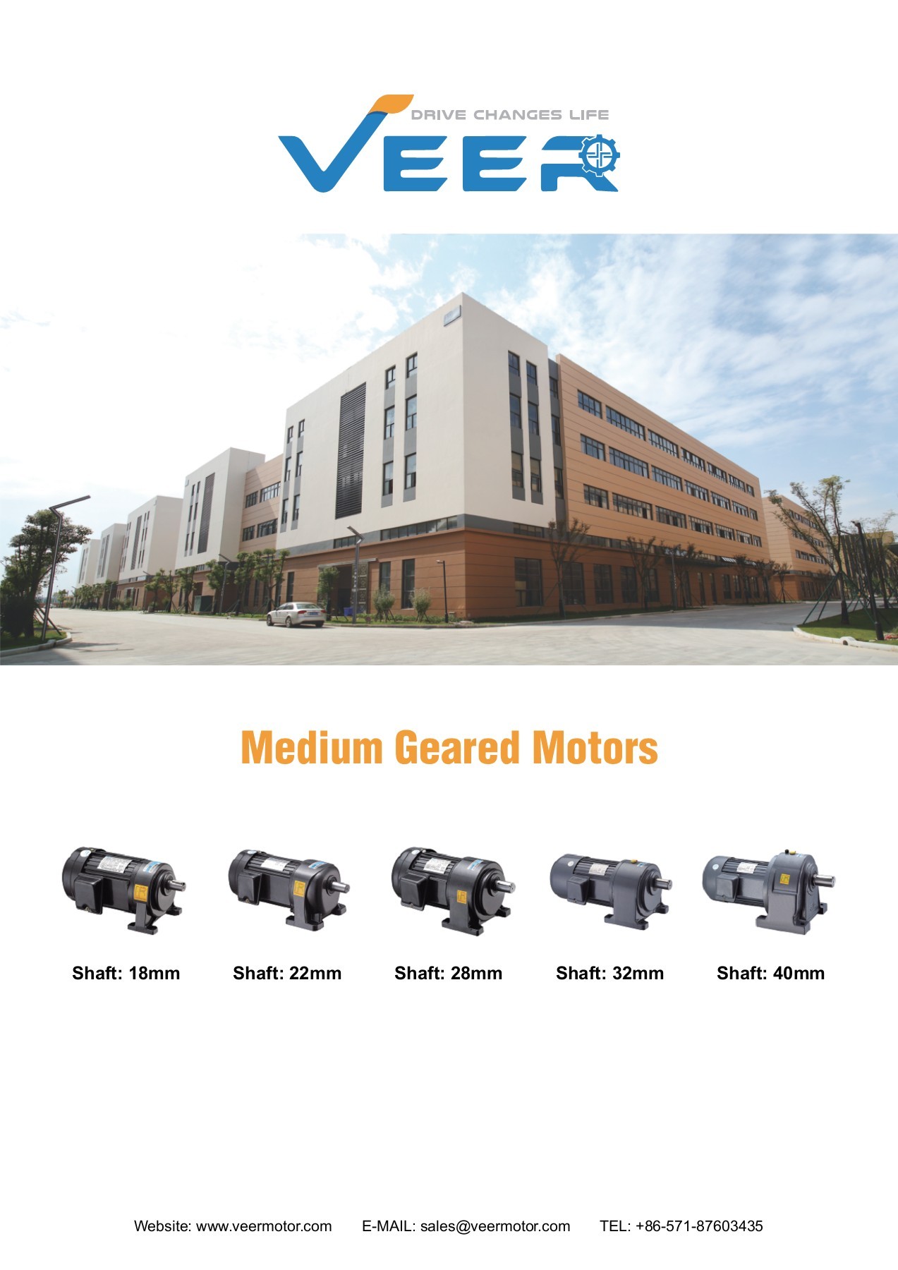 Catalogue of Medium Gear Motors from VEER Motor veermotor Page 1