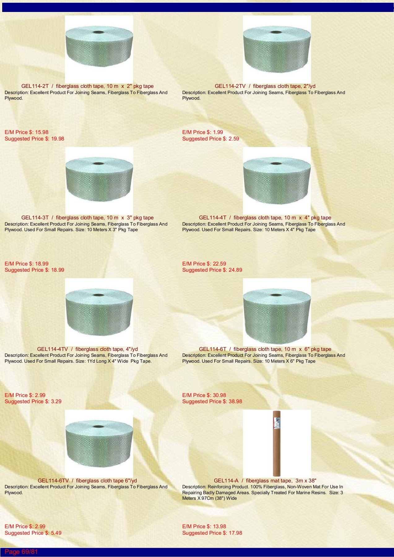 Cleaning Products Catalog ਅੰਮ੍ਰਿਤ ਸਿੰਘ Page 69 Flip PDF Online