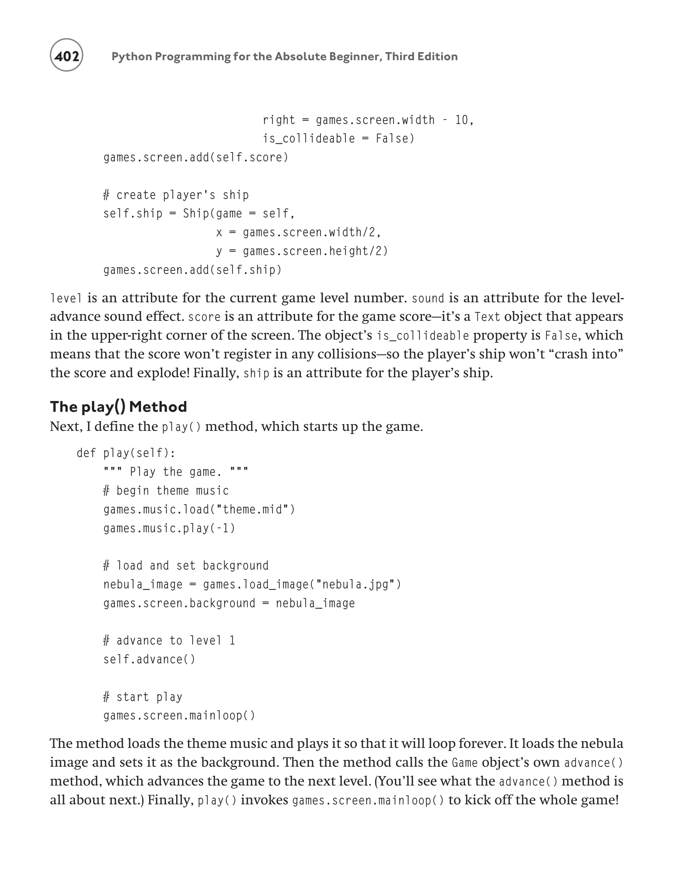 Python Programming for the Absolute Beginner- 3rd Edition - SHII MIIN ...