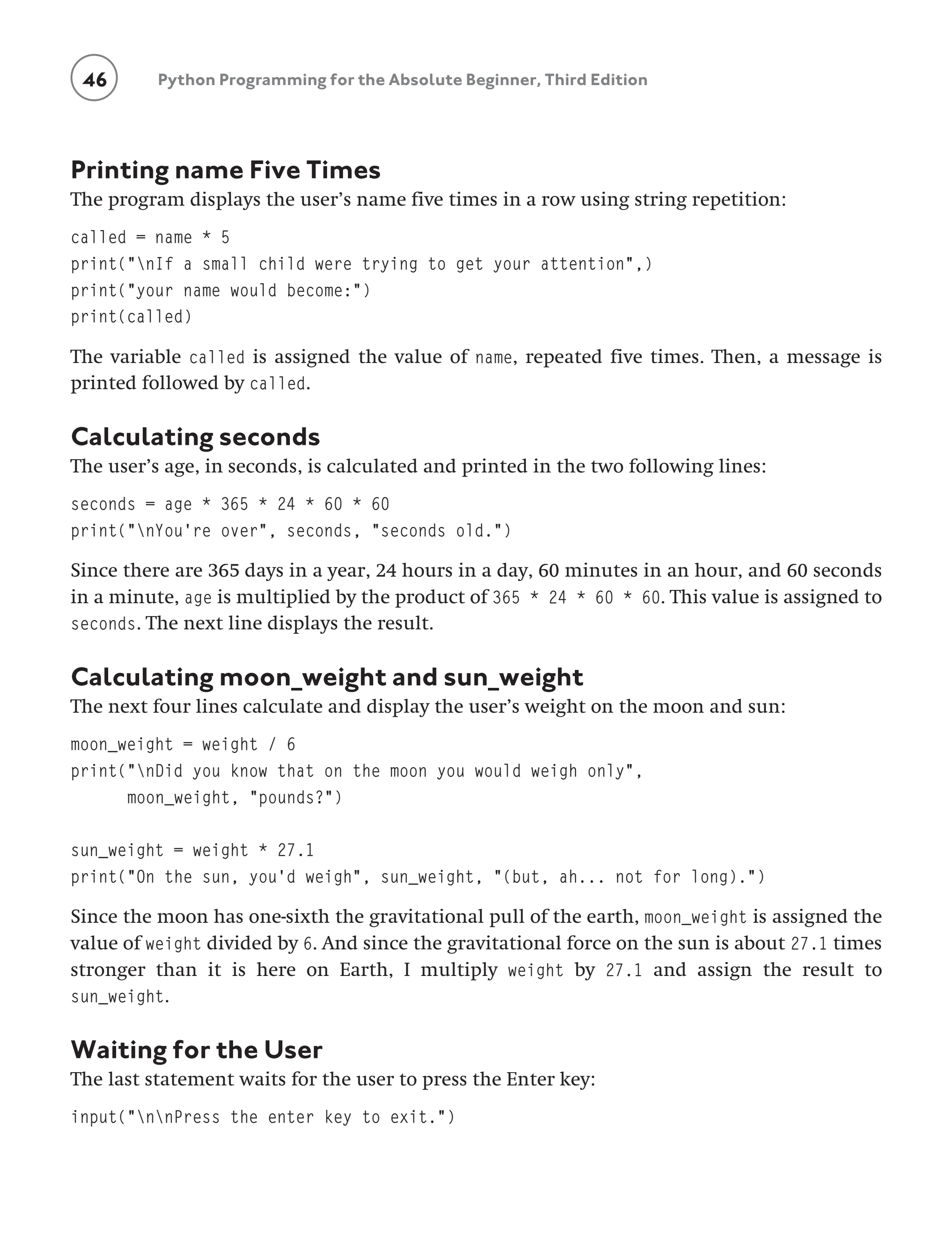 Python Programming for the Absolute Beginner- 3rd Edition - SHII MIIN ...