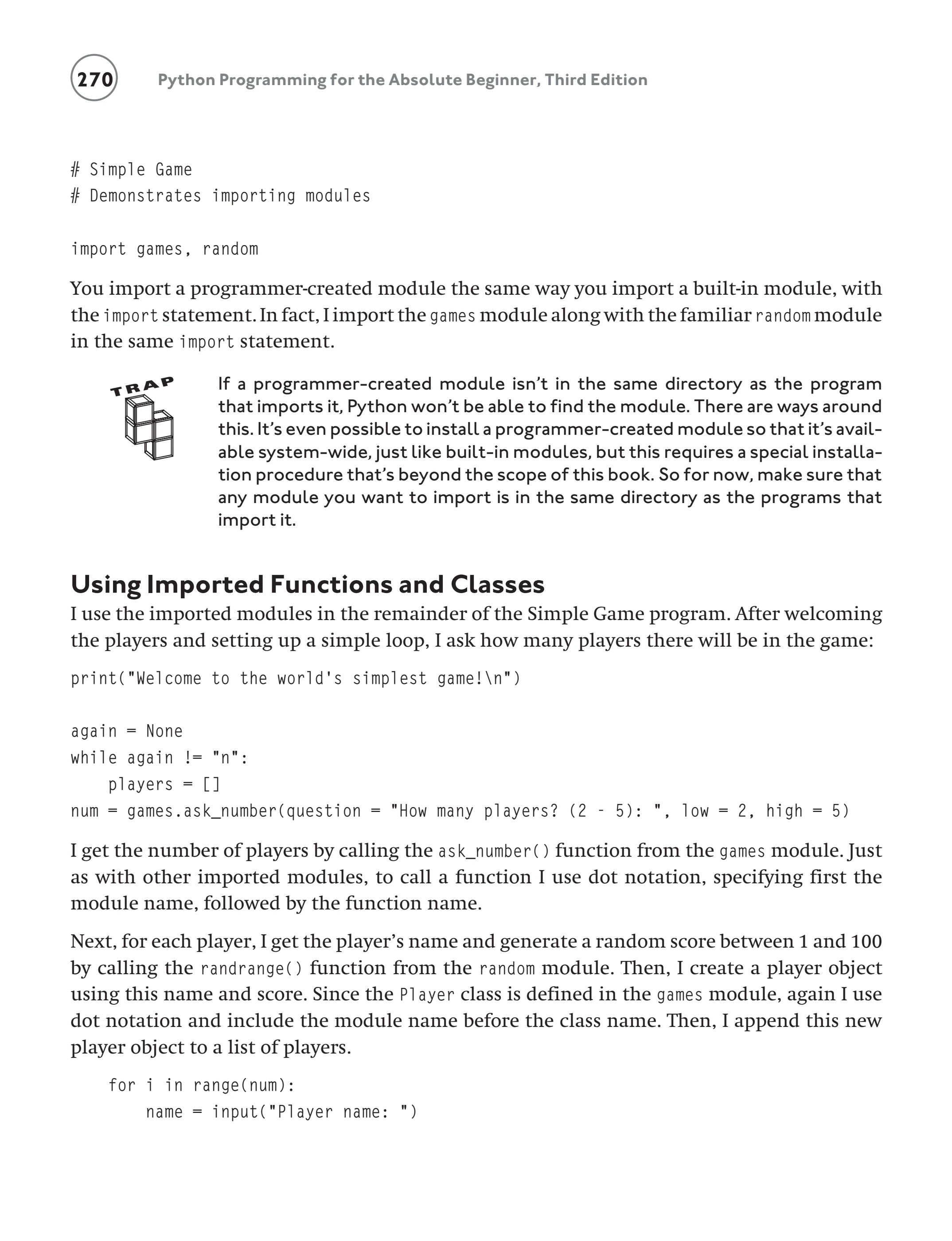 Python Programming for the Absolute Beginner- 3rd Edition - SHII MIIN ...