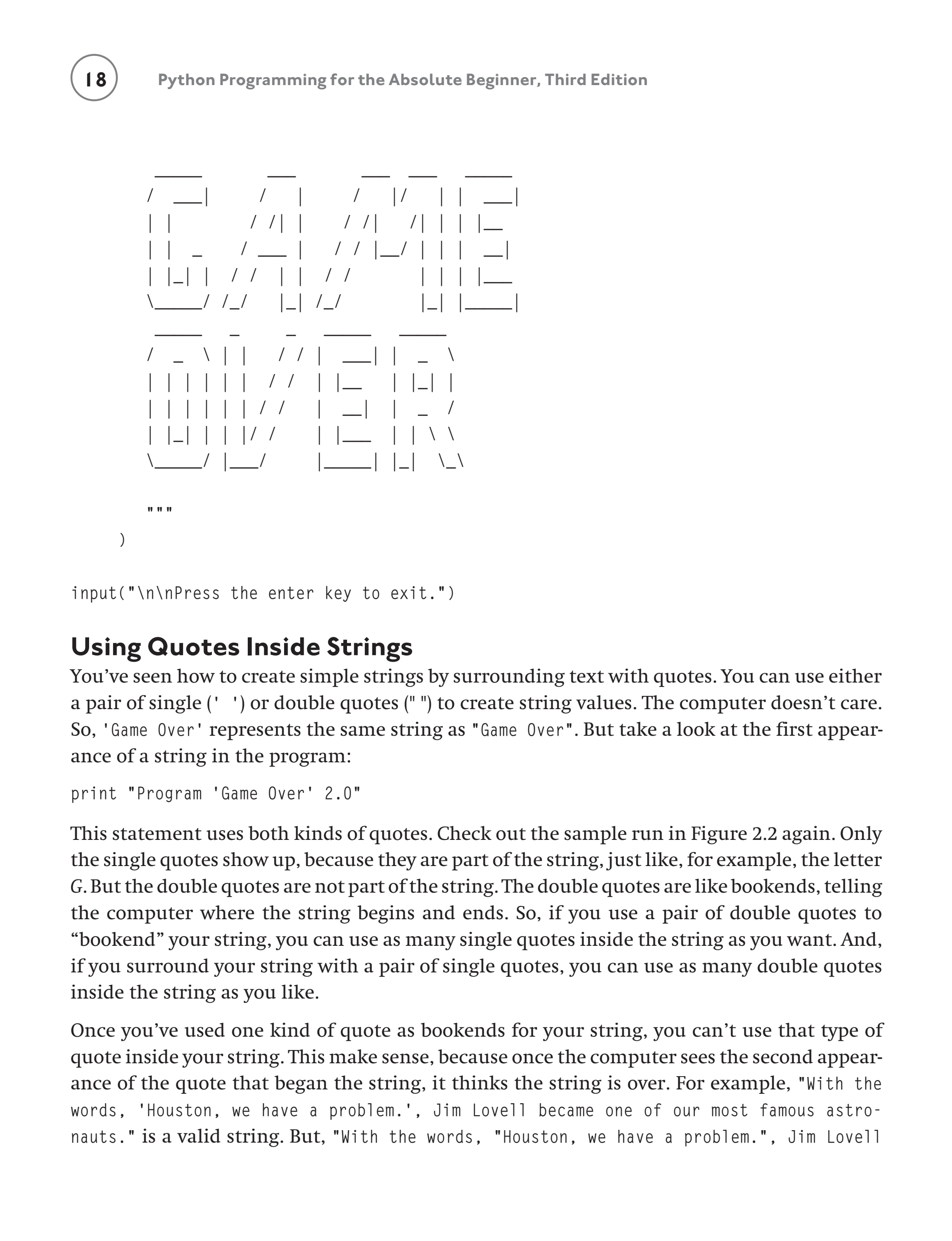 Python Programming for the Absolute Beginner- 3rd Edition - SHII MIIN ...