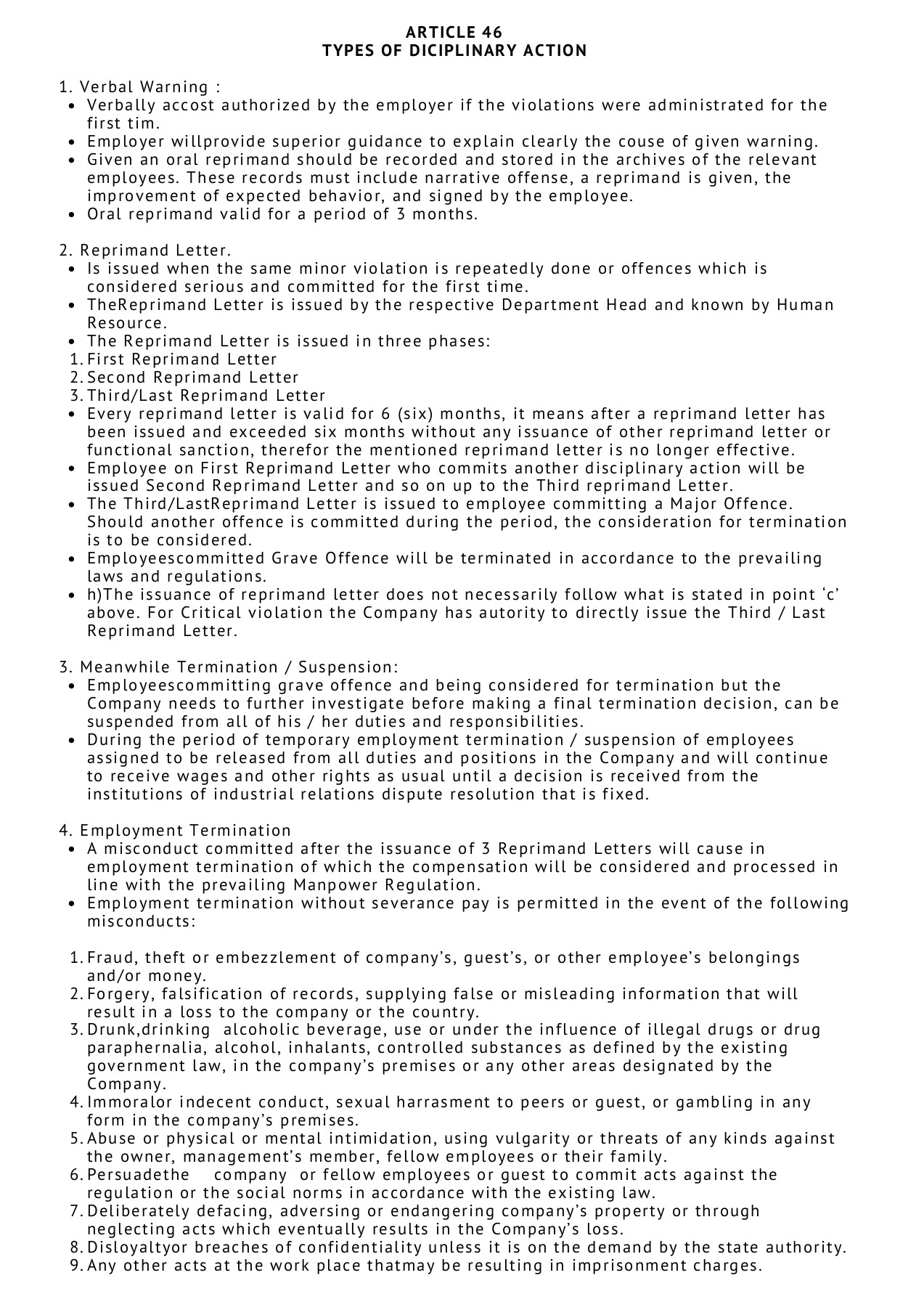 Employee Stater Kits (Employee Handbook) itm Page 34 Flip PDF