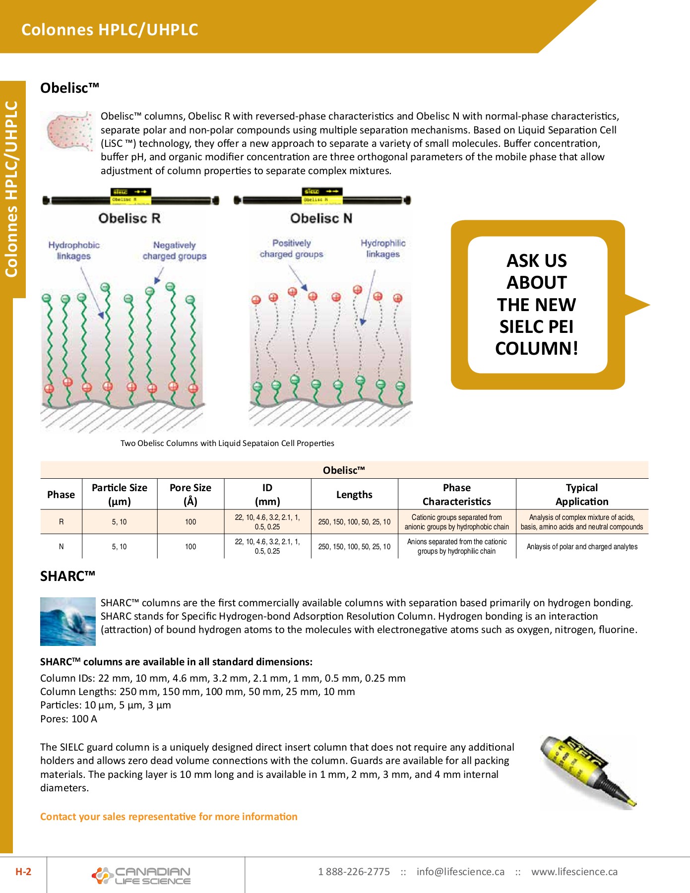 HPLC Catalogue Canadian Life Science Page 242 Flip PDF Online