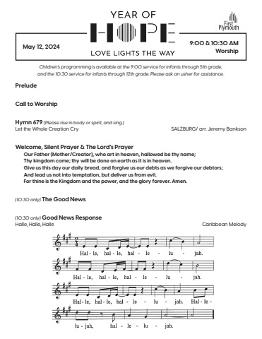 10:30 Bulletin 5-12-2024