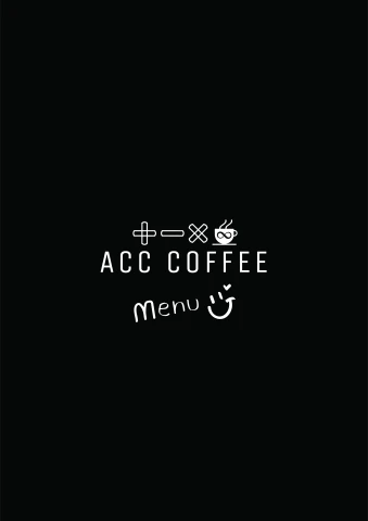 ACC MENU 2025 DRINK + FOOD