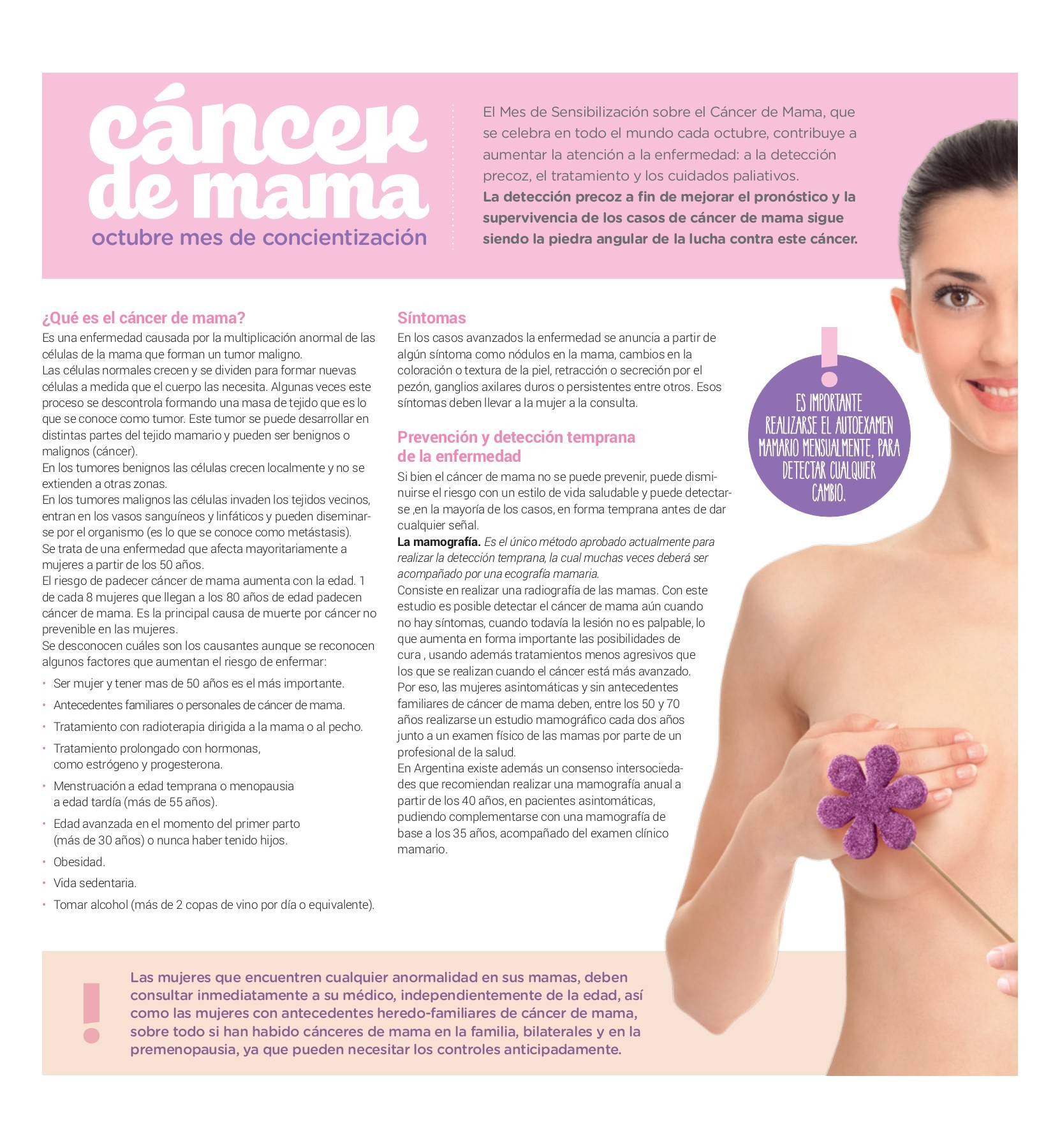 Salud a tu alcance - Octubre 2016 - Los-Cáncer de mama-Las | PubHTML5, image size:1662x1800