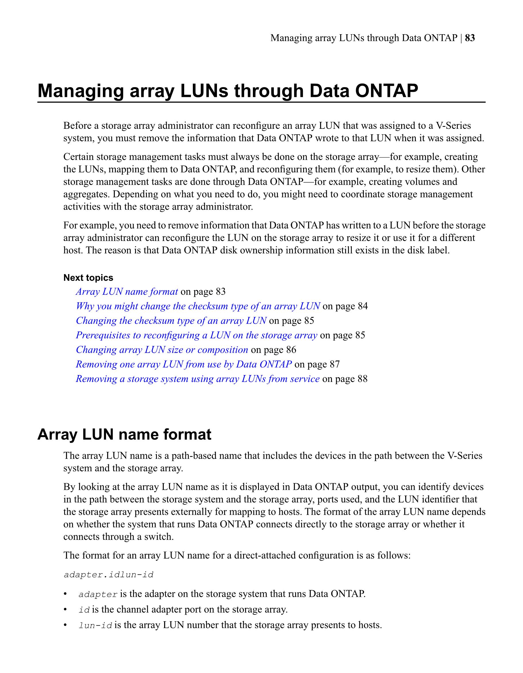 Data ONTAP 7.3 Storage Management Guide