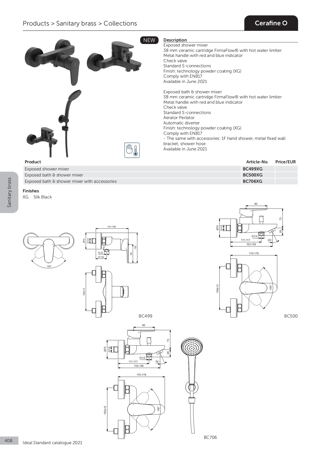 Ideal Standard Catalogue 2021 AKVA Page 410 Flip PDF