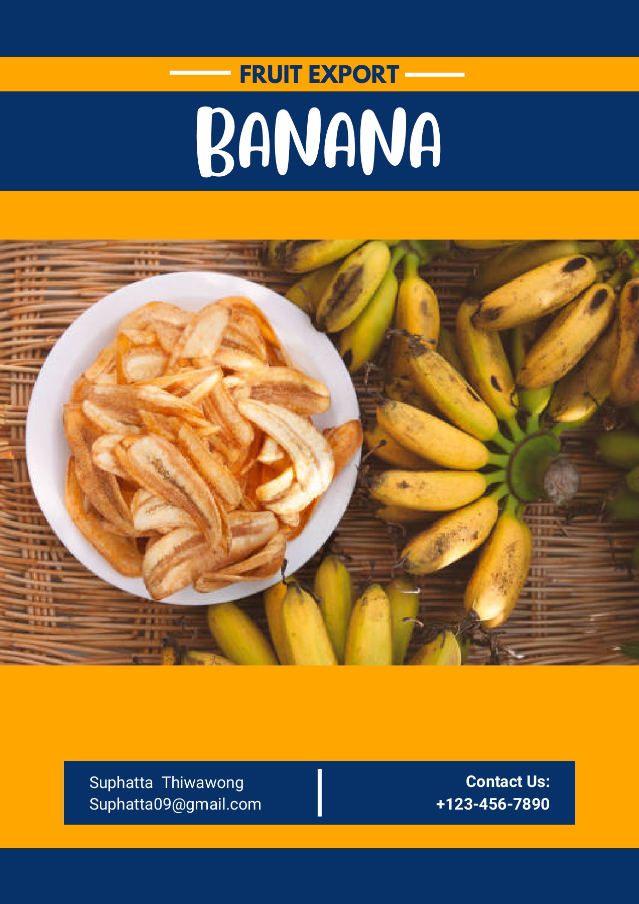 Banana Export Suphatta For Study Thailand Page 1 6 Flip PDF