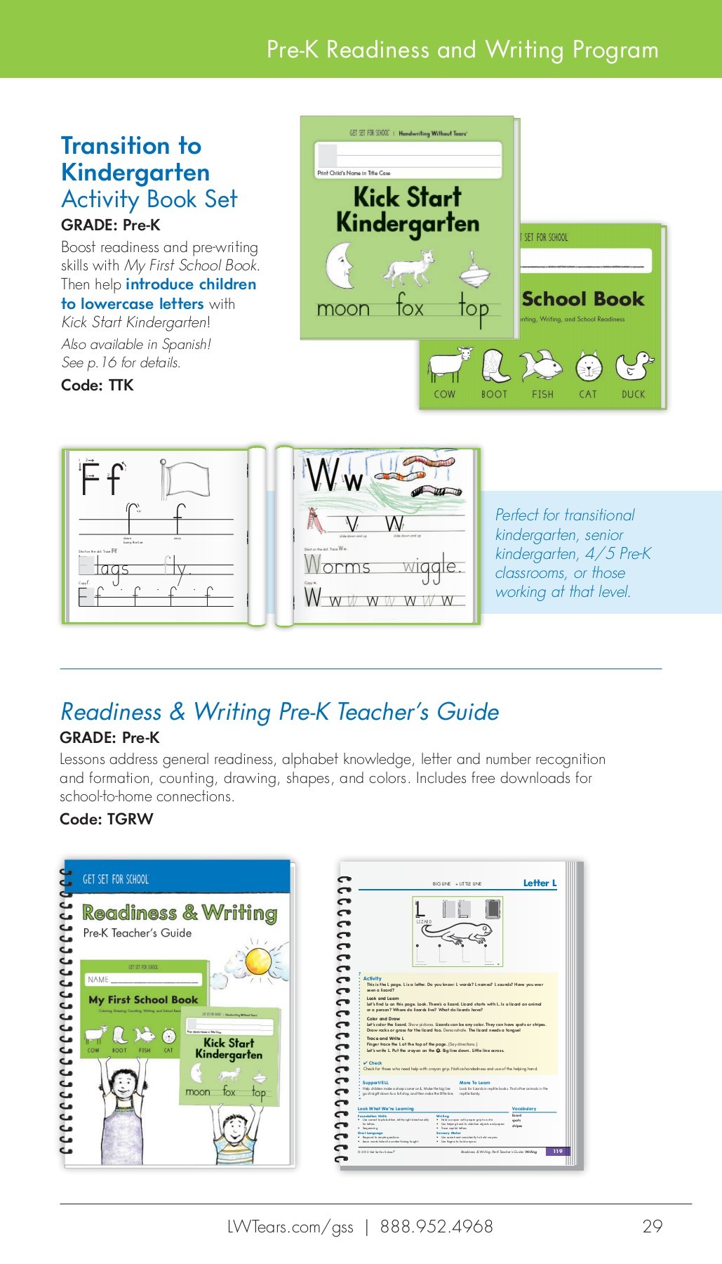 Learning Without Tears Product & Training Catalog Fall 2017 leah