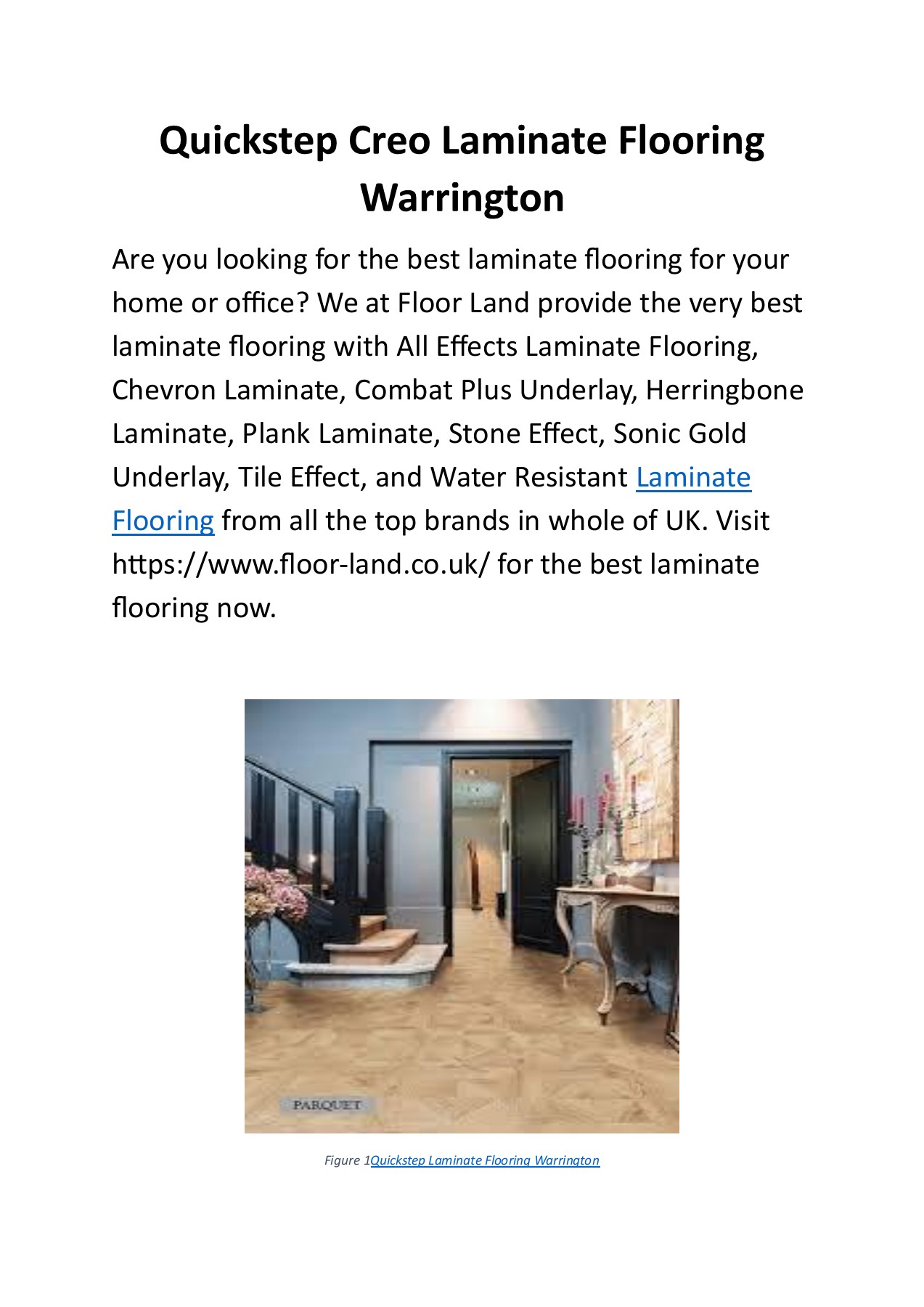 Quickstep Creo Laminate Flooring Warrington floorlanduk Page 1 1