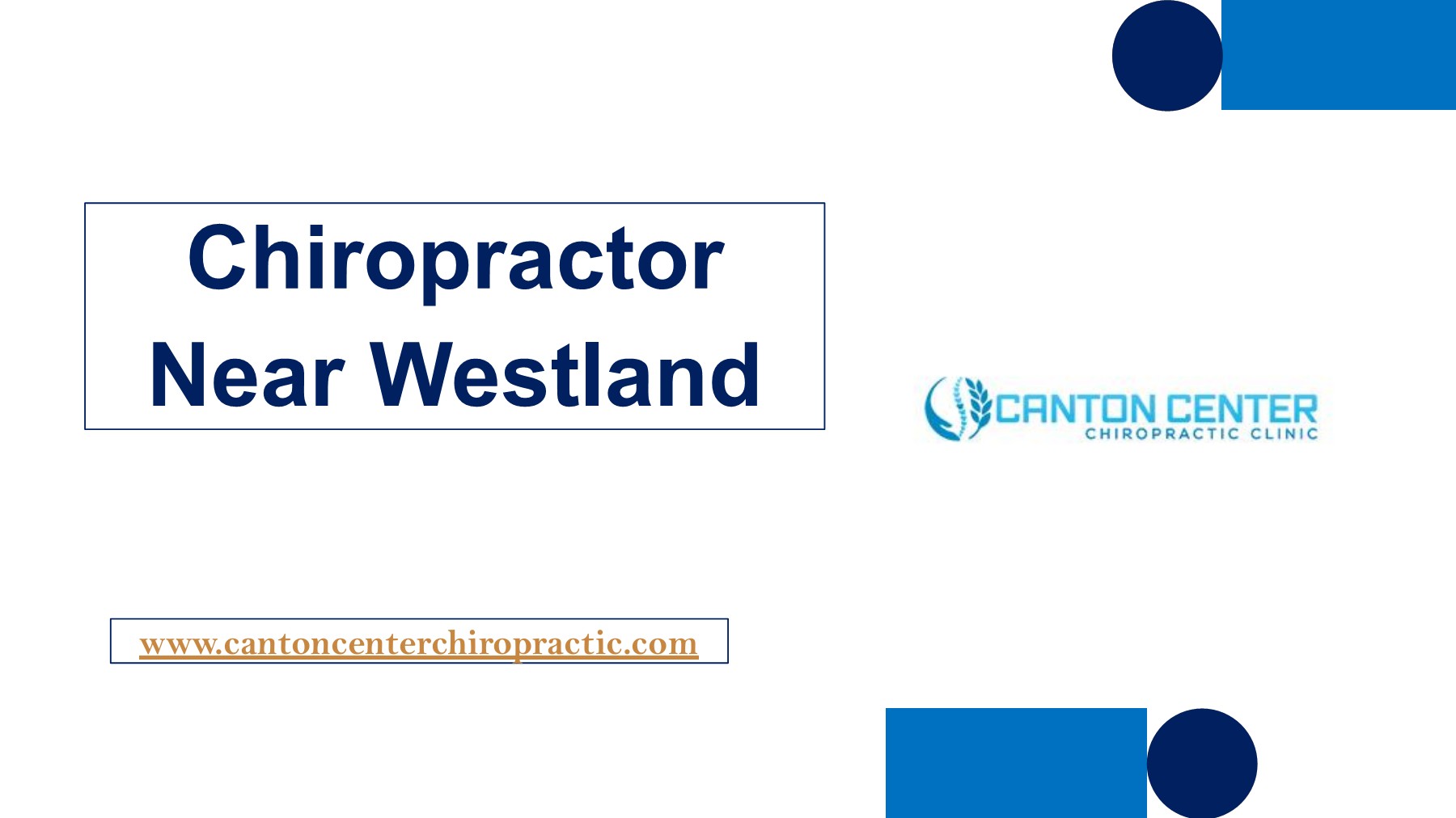 Chiropractor Near Westland Canton Center Chiropractic Clinic Page 1 11 Flip PDF Online