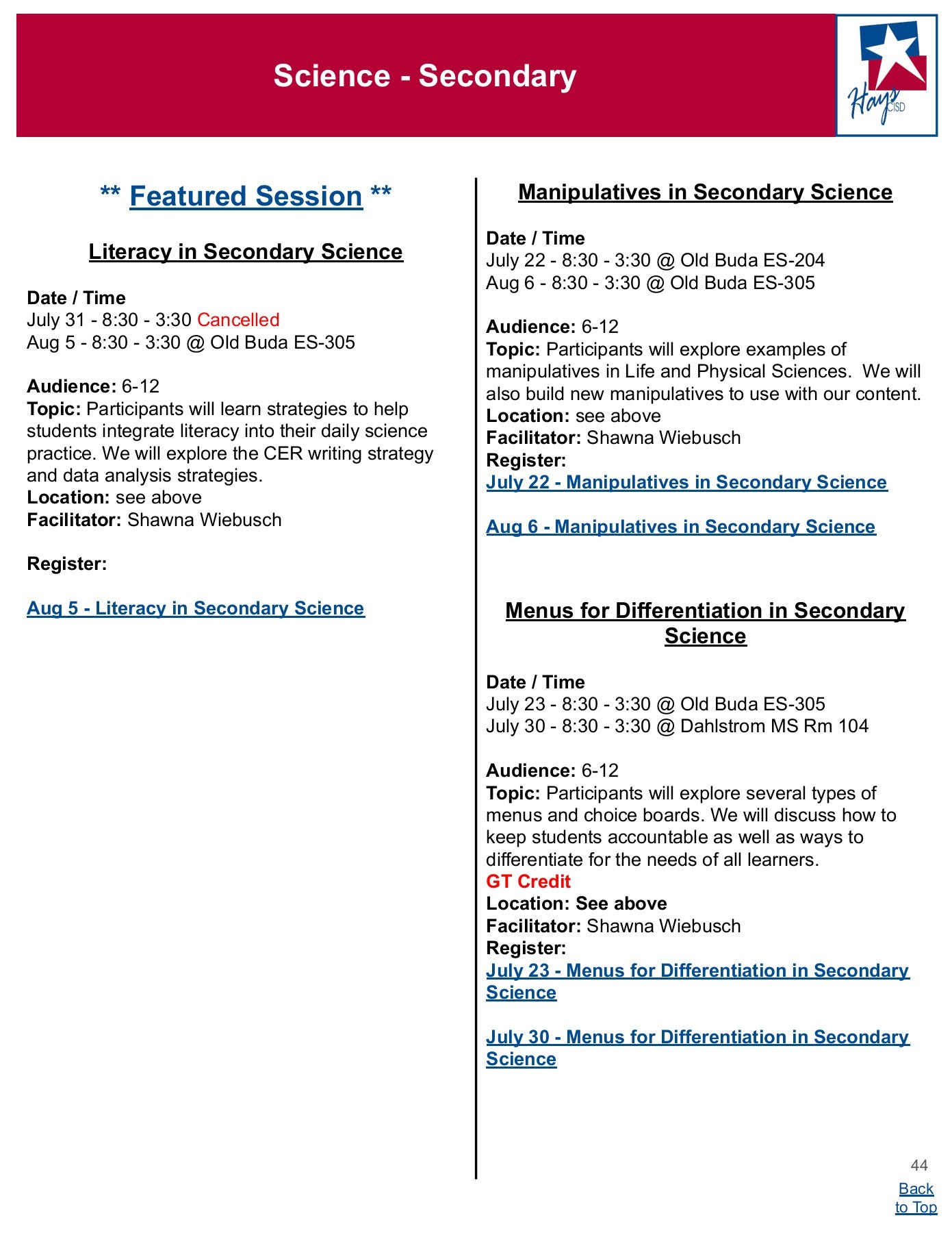 Summer Catalog 2019 PD jeannine.freeman Page 44 Flip PDF Online