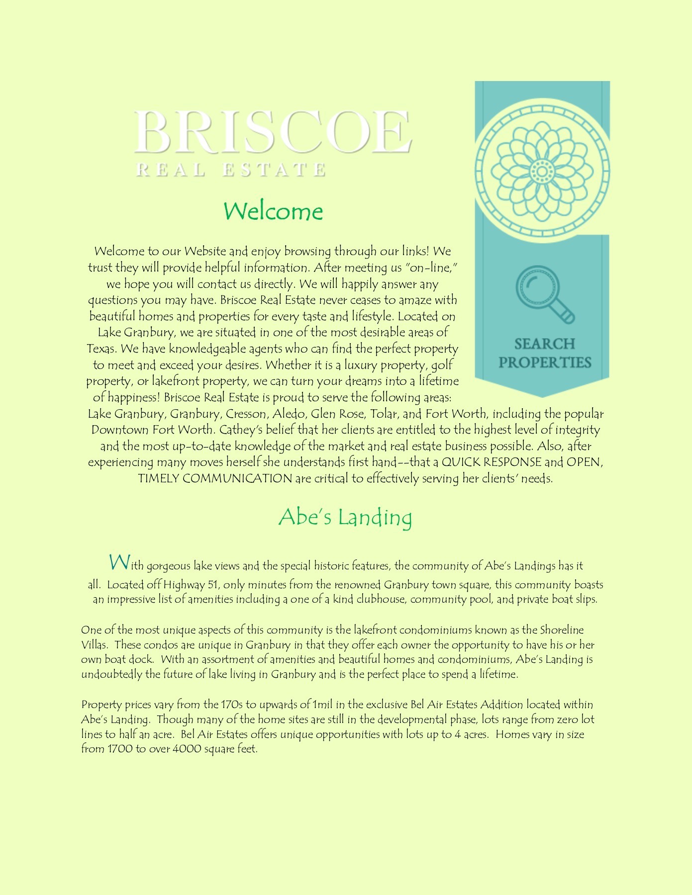 Tolar real estate lakegranburyrealty Page 1 3 Flip PDF Online