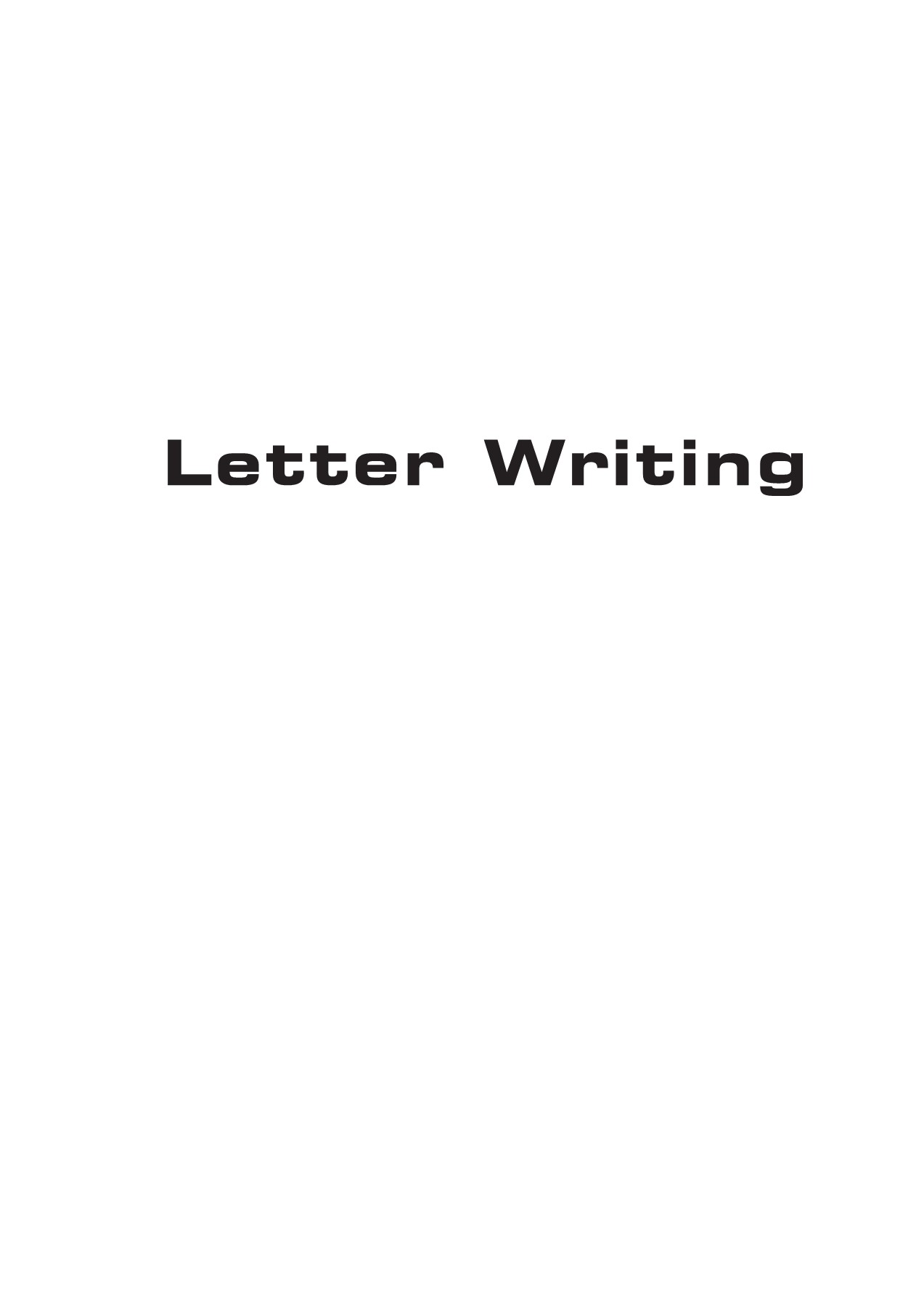Letter_Writing_Book - Formal letters section-Certificate school programme-Letter  writing | PubHTML5, image size:1273x1800