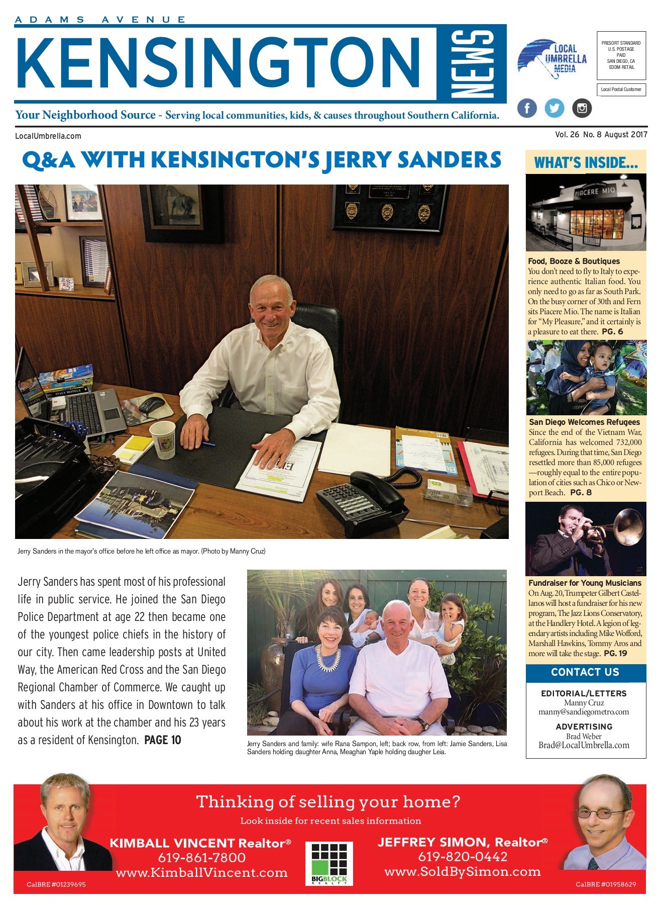 Kensington News August 2017 jonewell Page Flip PDF Online PubHTML5