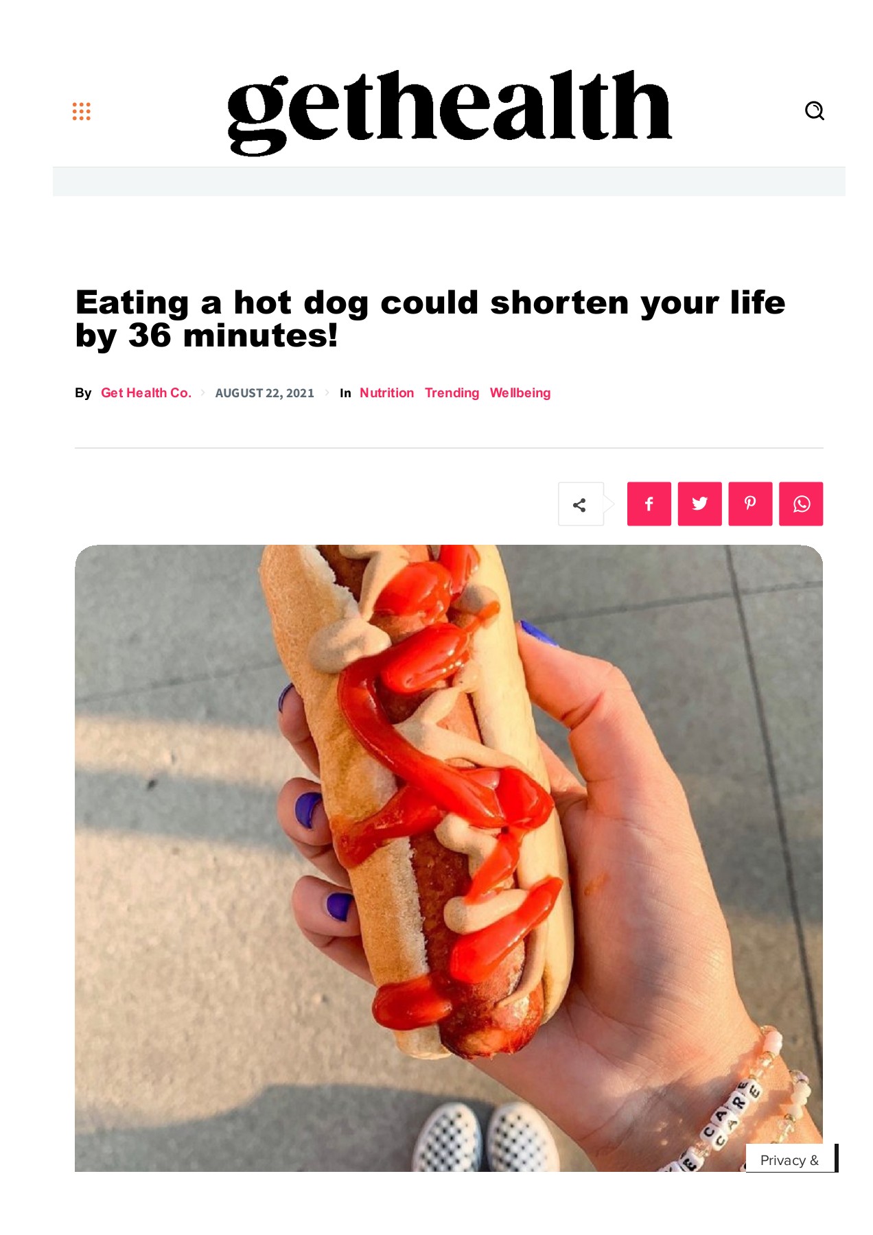 Hot Dogs Shorten Life Alvin Enright Page 1 14 Flip PDF Online