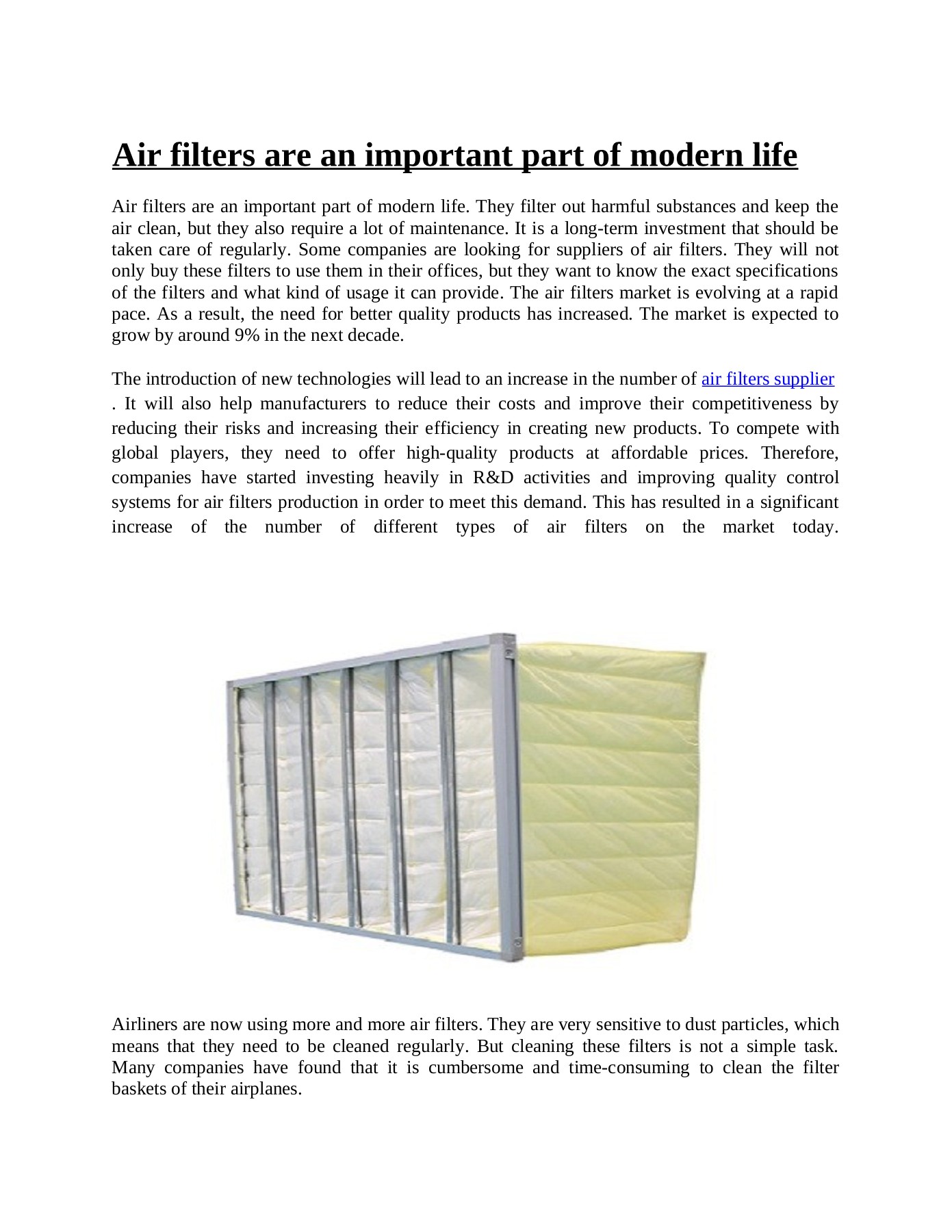 air filter suppliers Top Link Seo Page 1 11 Flip PDF Online