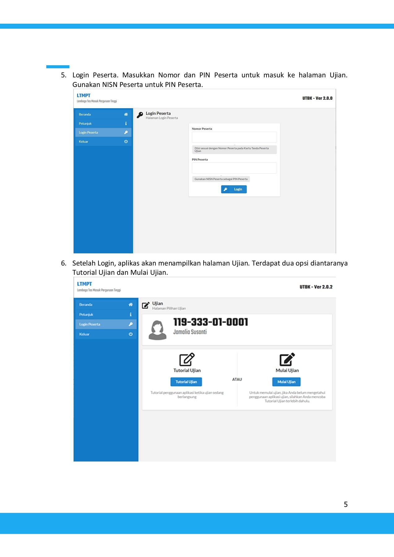 PetunjukPenggunaanAplikasiUjianUTBK Djoko Prasetyo Halaman 6
