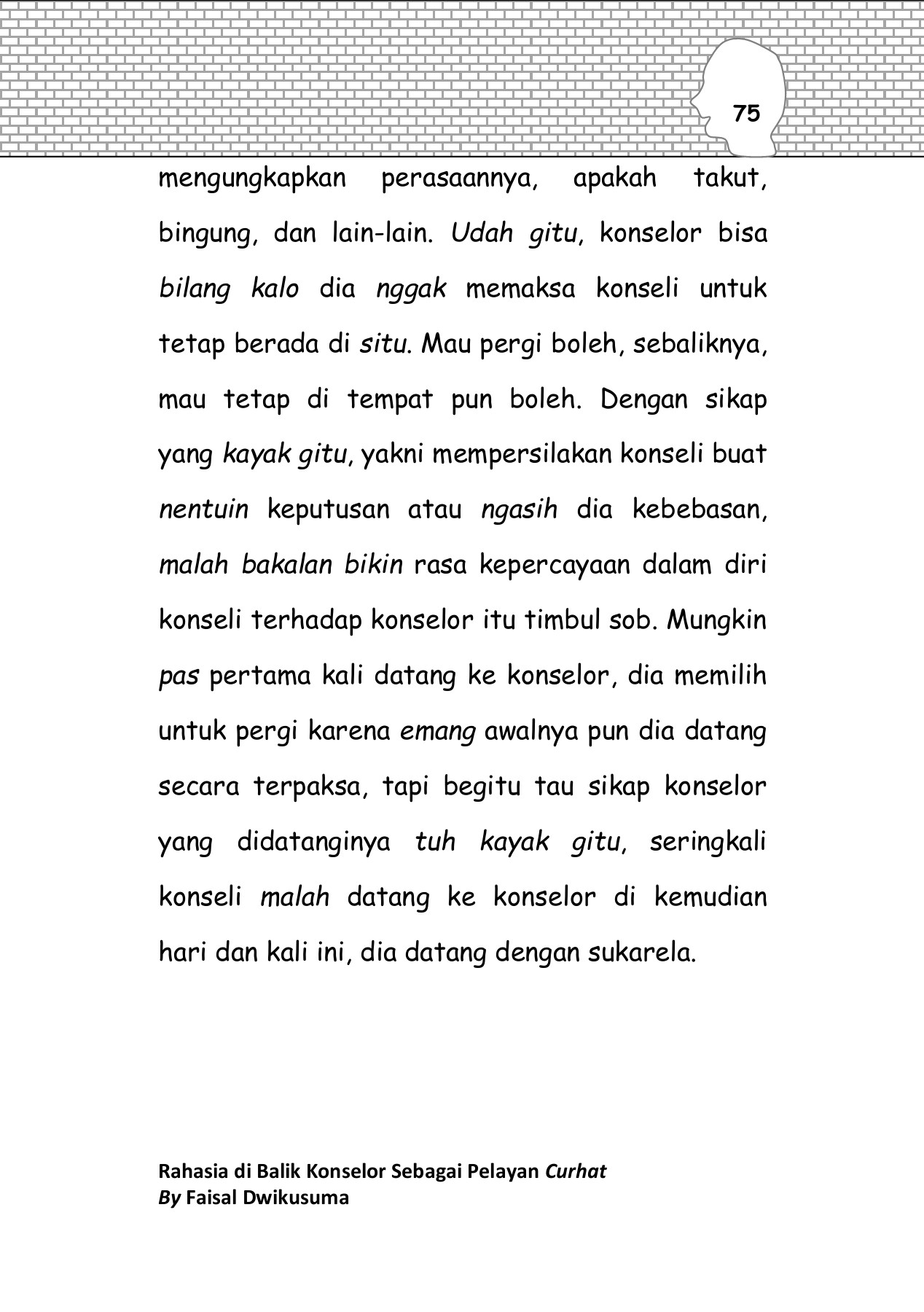 Rahasia Konselor Sebagai Pelayan Curhat Unduh Buku 101 150 Halaman Pubhtml5