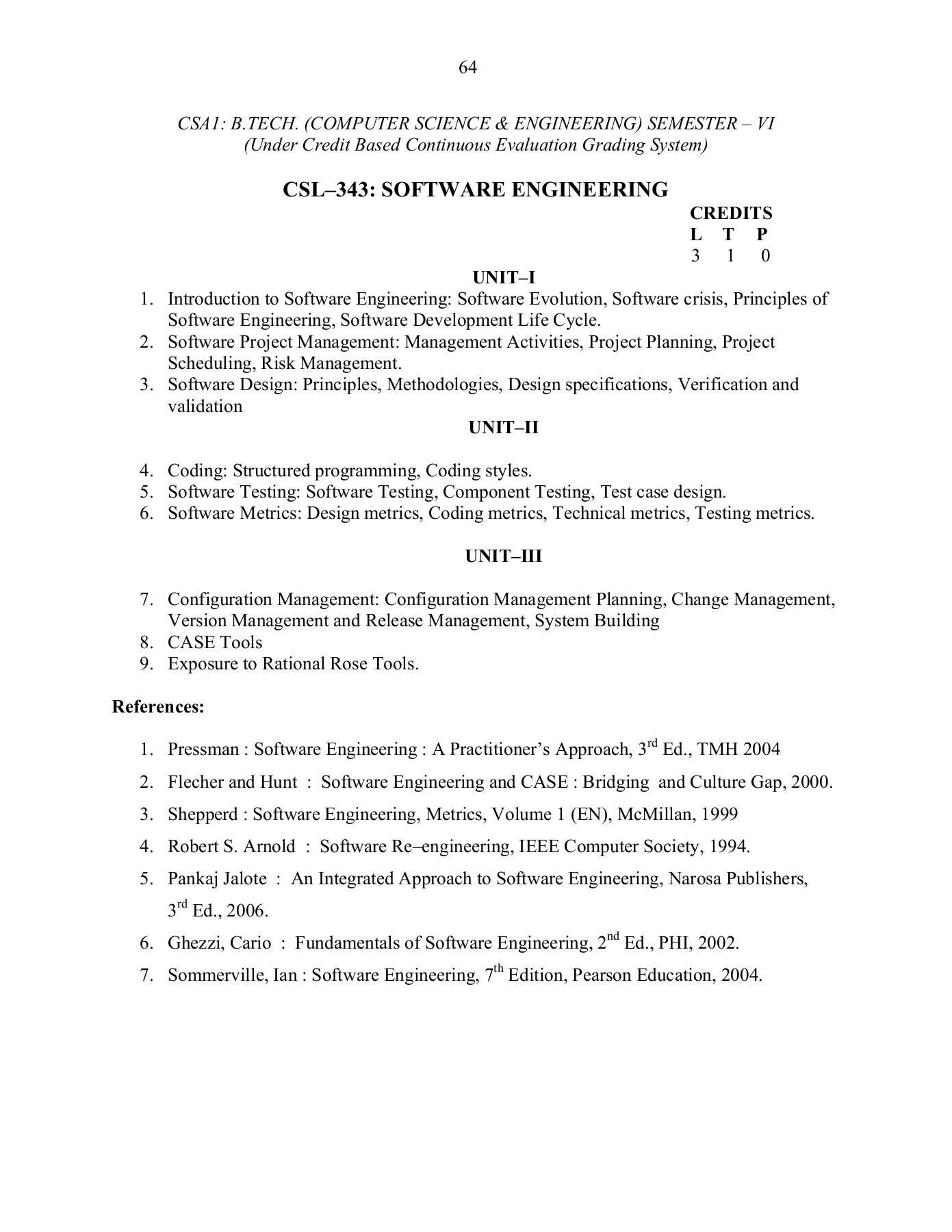 BTECH COMPUTER SCIENCE and ENGG SEMESTER I to VIII - Engineer's Student ...