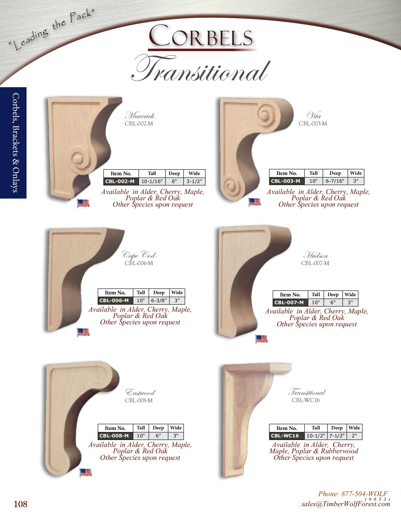 Timber Wolf Products catalog TimberWolf Products Page 108 Flip