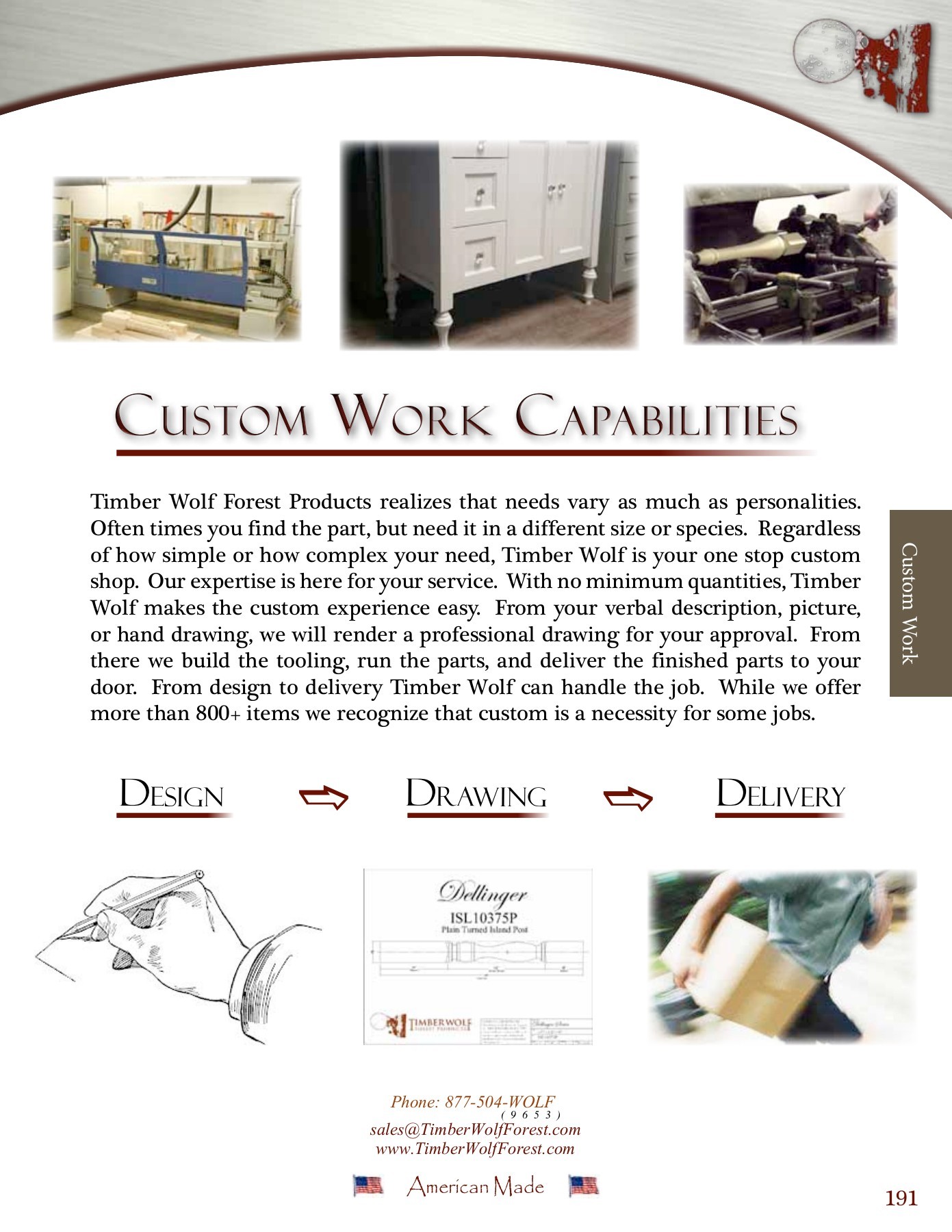 Timber Wolf Products catalog TimberWolf Products Page 191 Flip