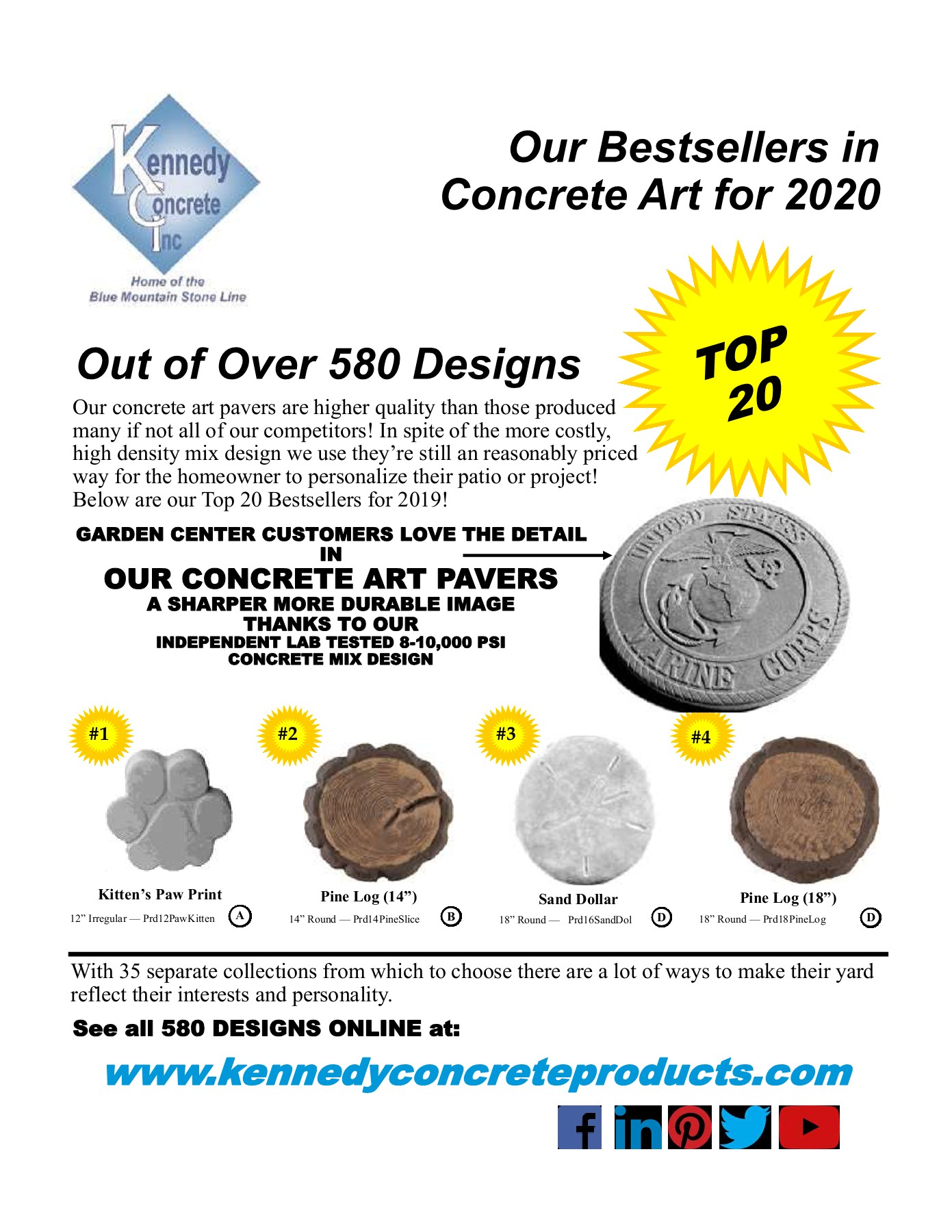 2020 Concrete Art Catalog Kennedy Concrete Page 1 52 Flip PDF