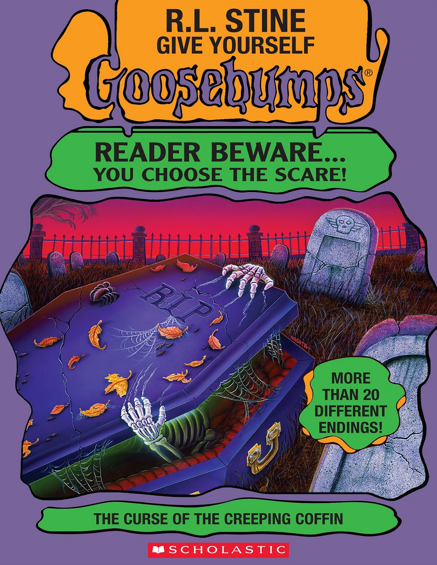Give Yourself Goosebumps 8 - the curse of the creeping coffin (BY