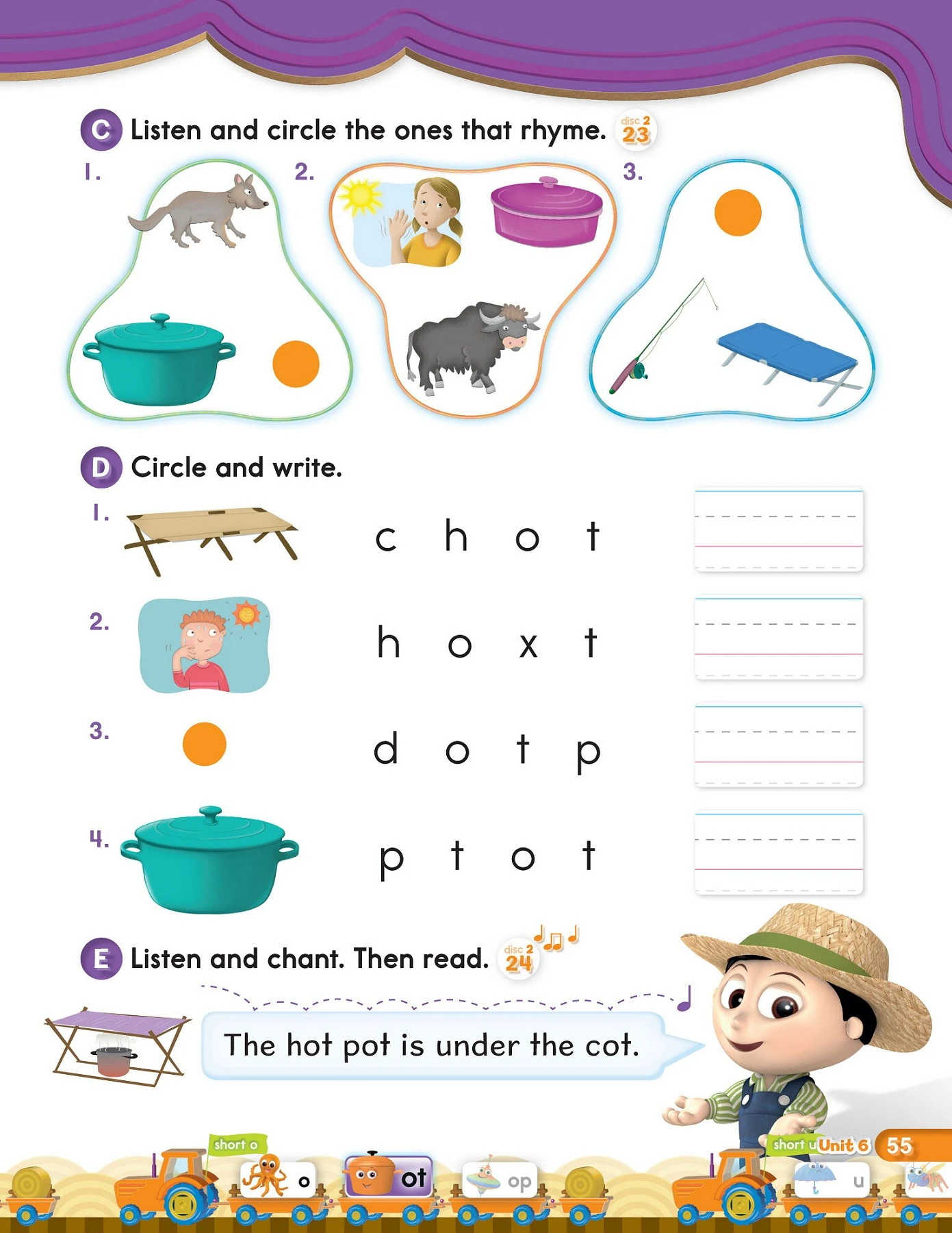 Oxford Phonics World 2 Student Book - THE MANTHAN SCHOOL - Page 56 ...