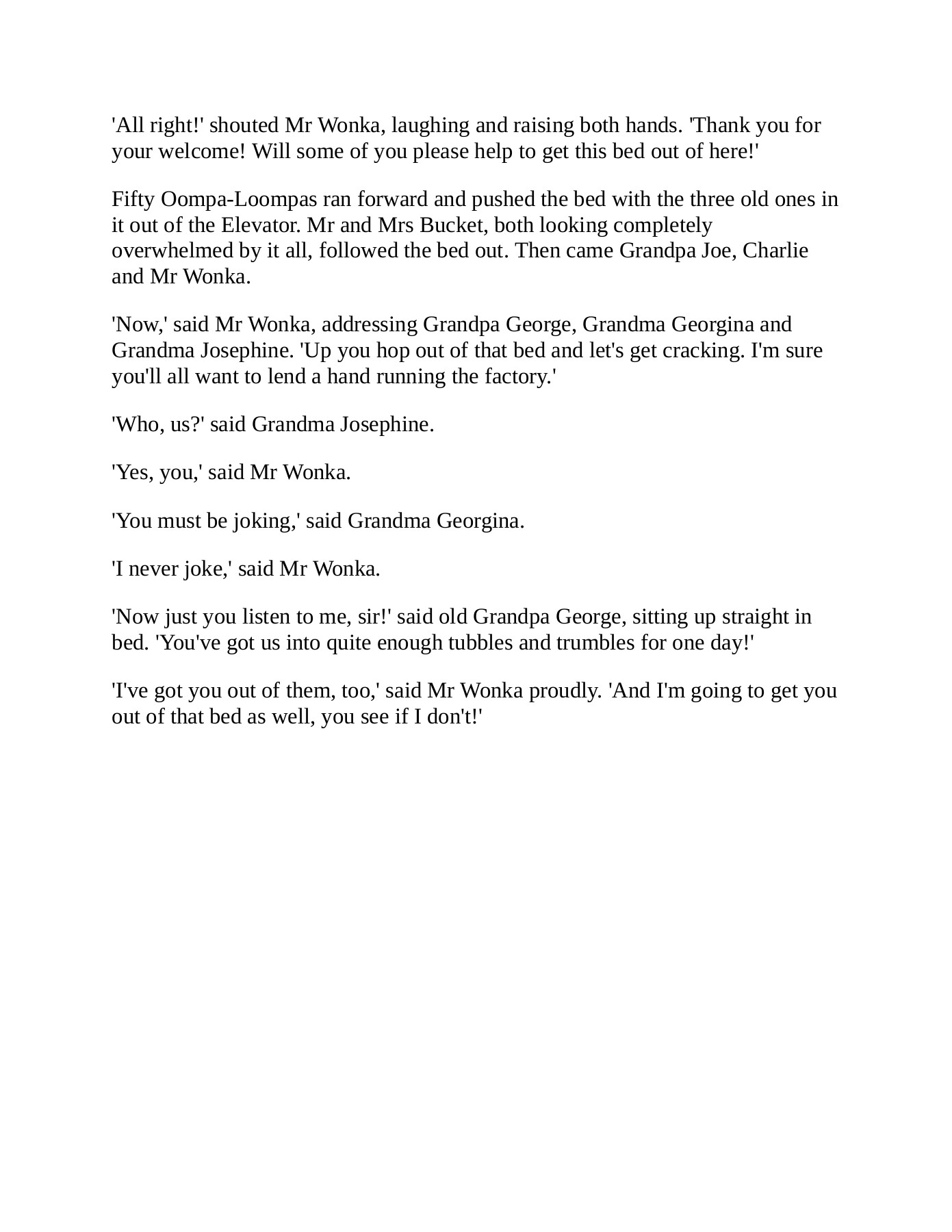 Charlie and the Great Glass Elevator by Roald Dhal_clone THE MANTHAN