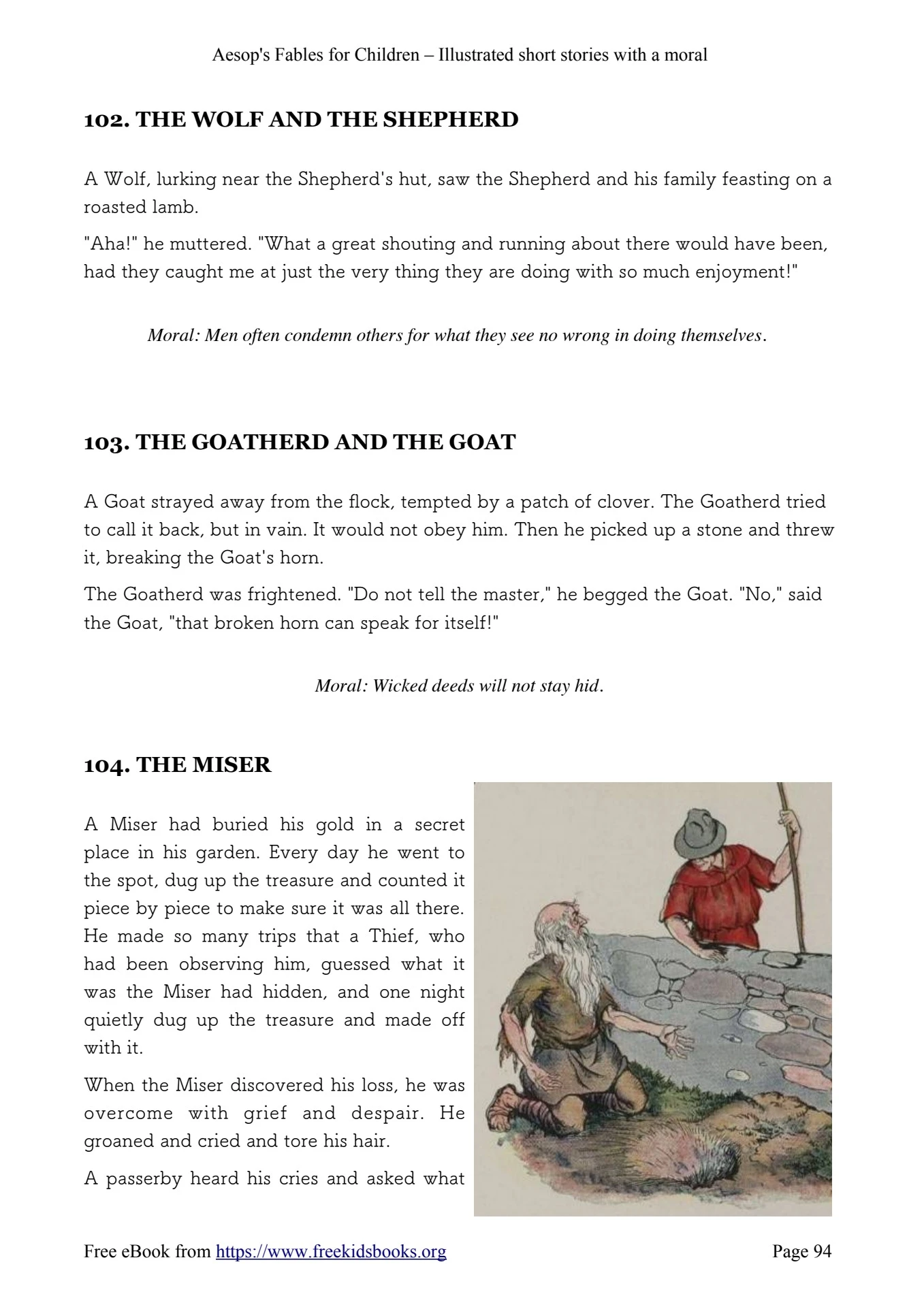 Aesops Fables for children - THE MANTHAN SCHOOL - Page 94 | Flip PDF ...