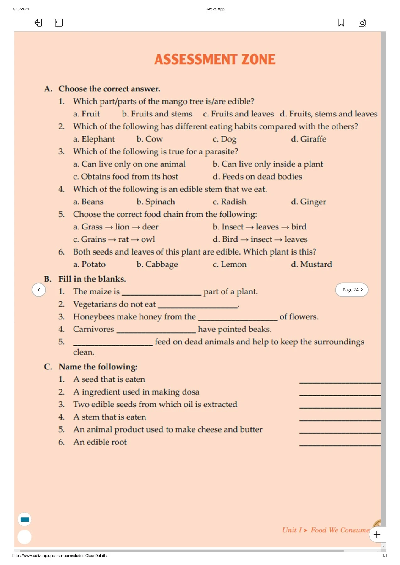 Universal Science Grade-6 - THE MANTHAN SCHOOL - Page 23 | Flip PDF ...