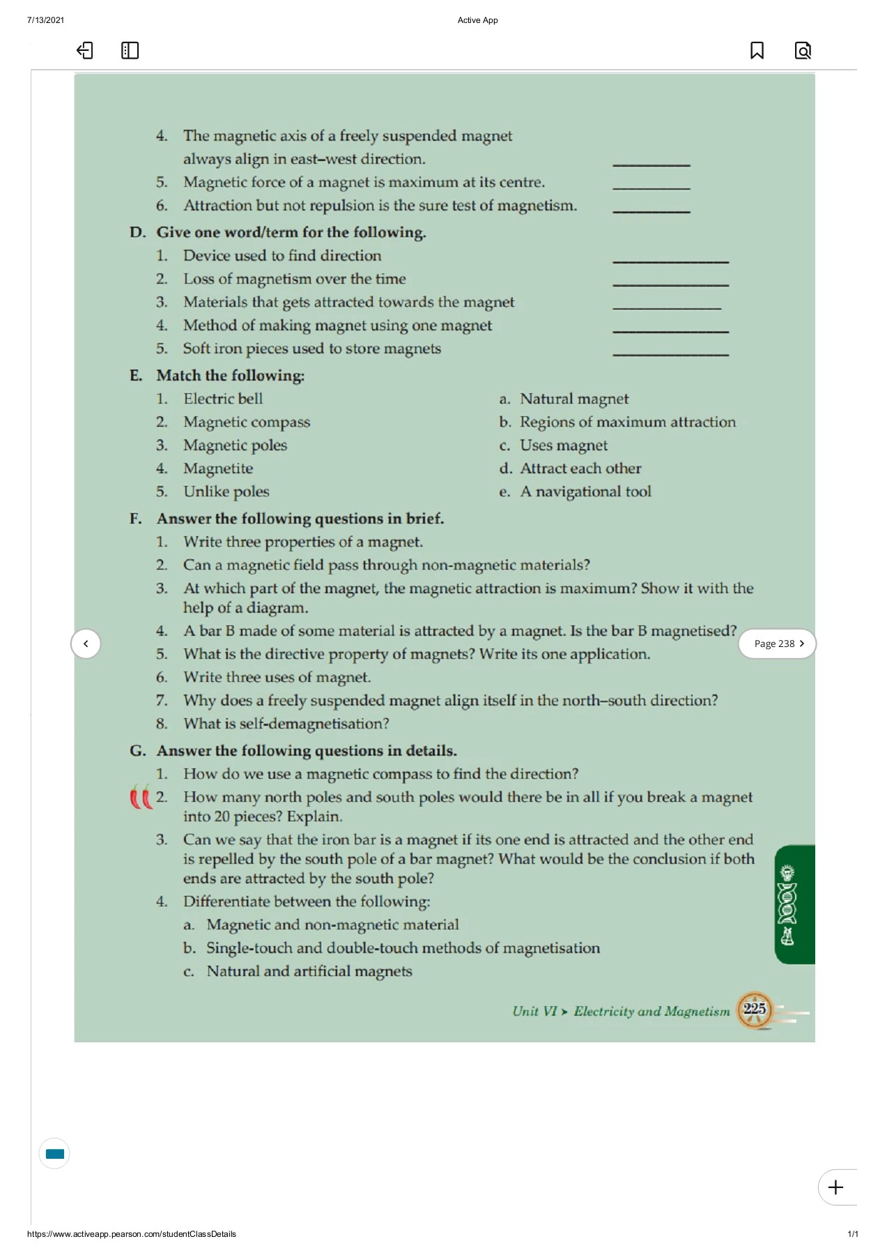 Universal Science Grade-6 - THE MANTHAN SCHOOL - Page 237 | Flip PDF ...