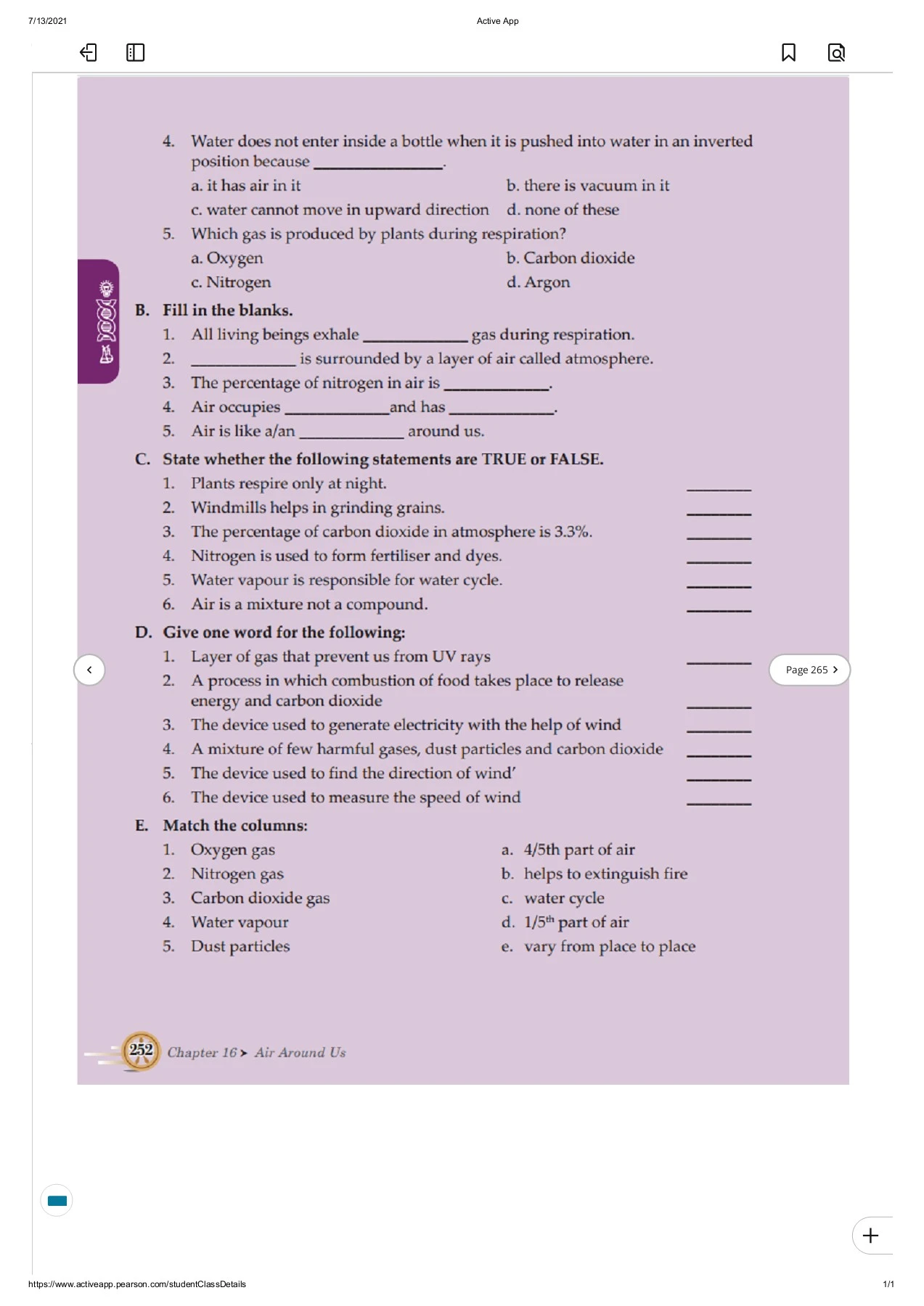 Universal Science Grade-6 - THE MANTHAN SCHOOL - Page 264 | Flip PDF ...