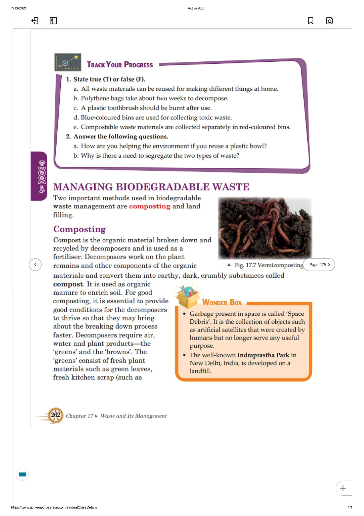 Universal Science Grade-6 - THE MANTHAN SCHOOL - Page 274 | Flip PDF ...