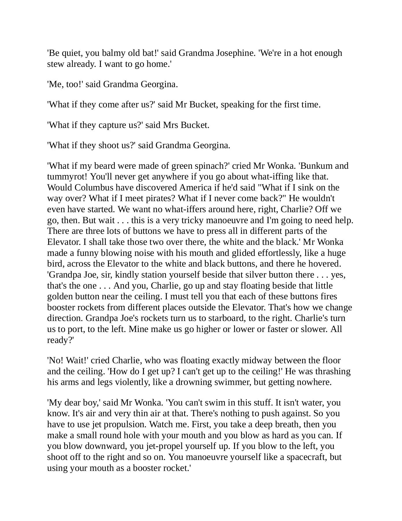 Charlie and the Great Glass Elevator by Roald Dhal_clone THE MANTHAN