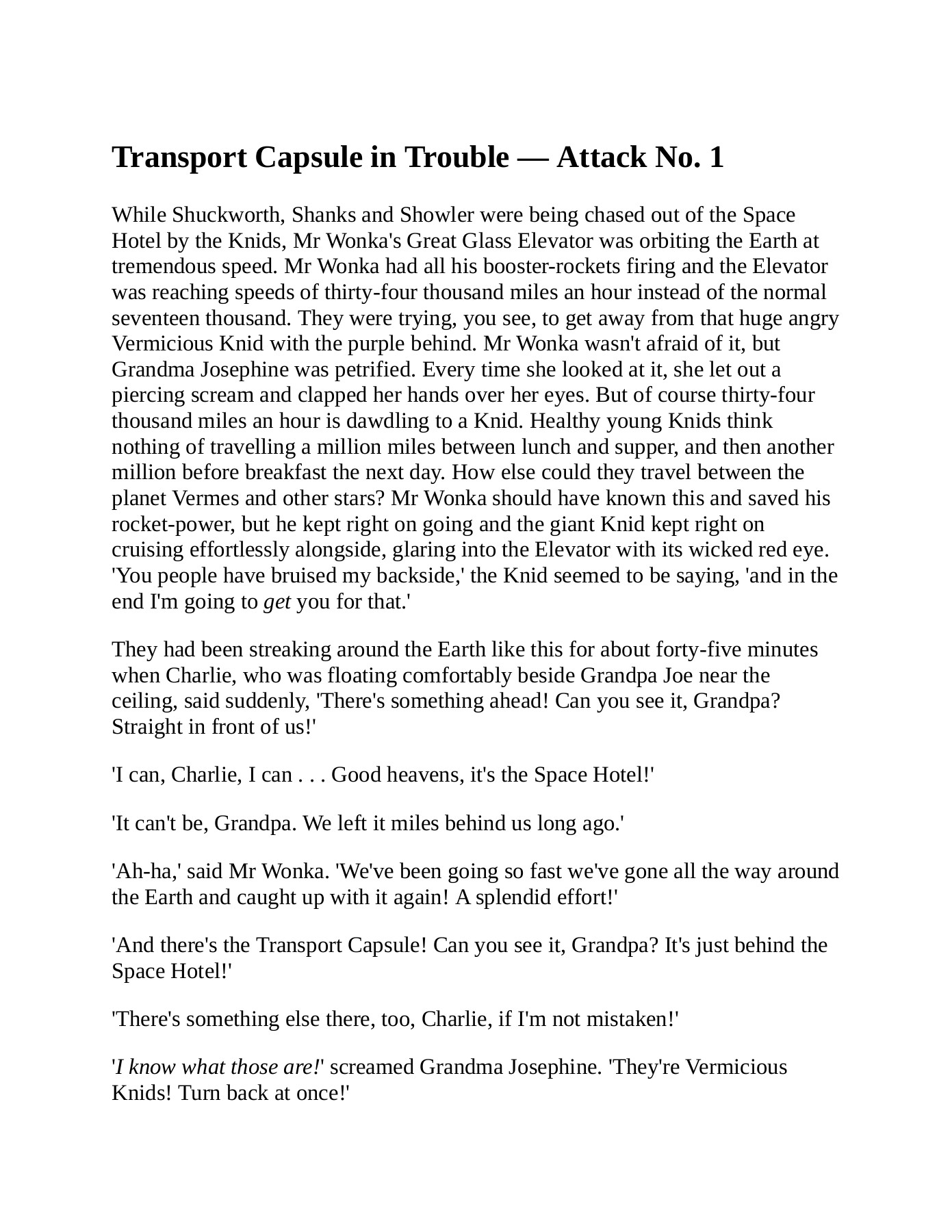 Charlie and the Great Glass Elevator by Roald Dhal_clone THE MANTHAN