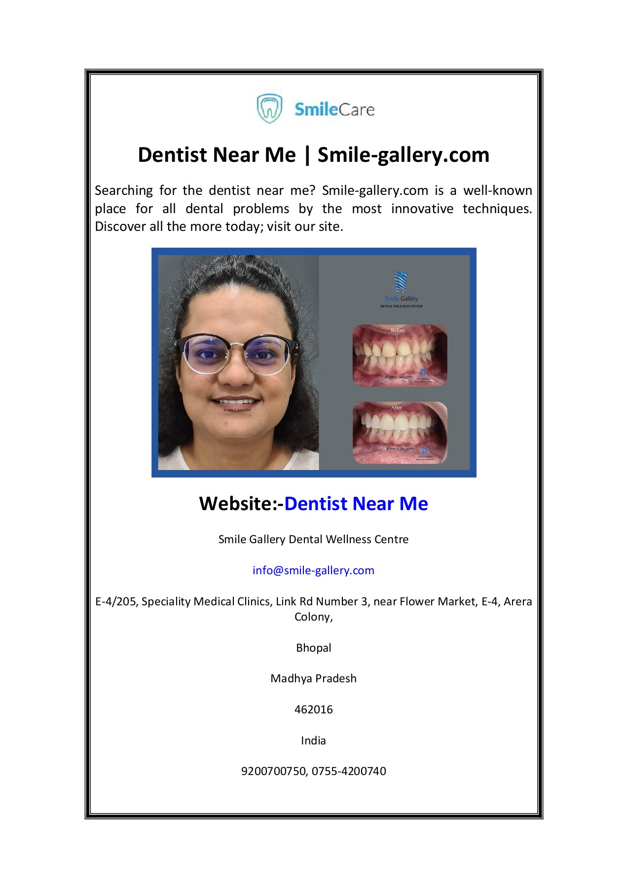 Dentist Near Me Smile Gallery Dental Wellness