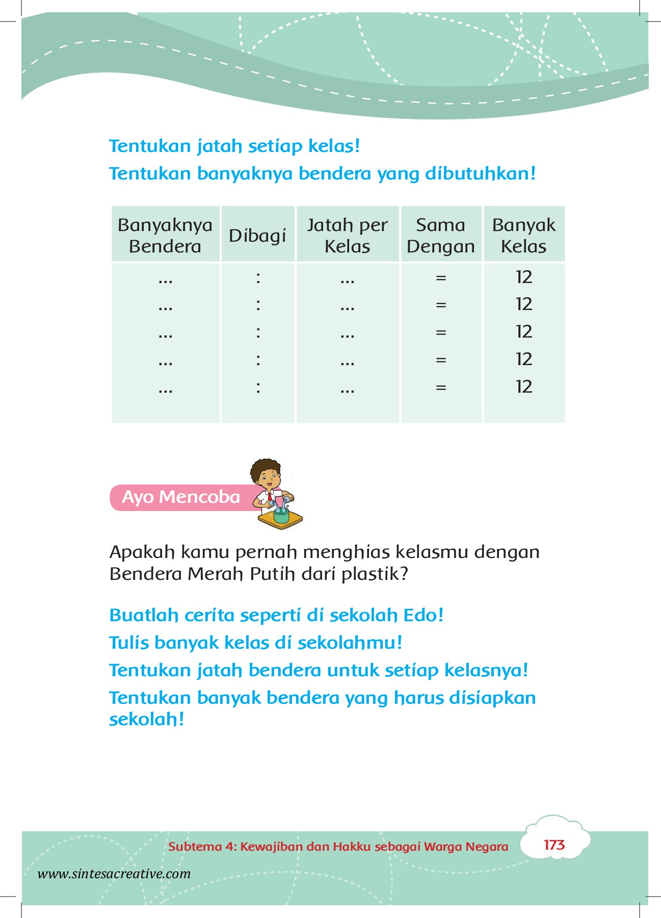 Kisi kisi soal pas kelas 3 tema 4 revisi 2018