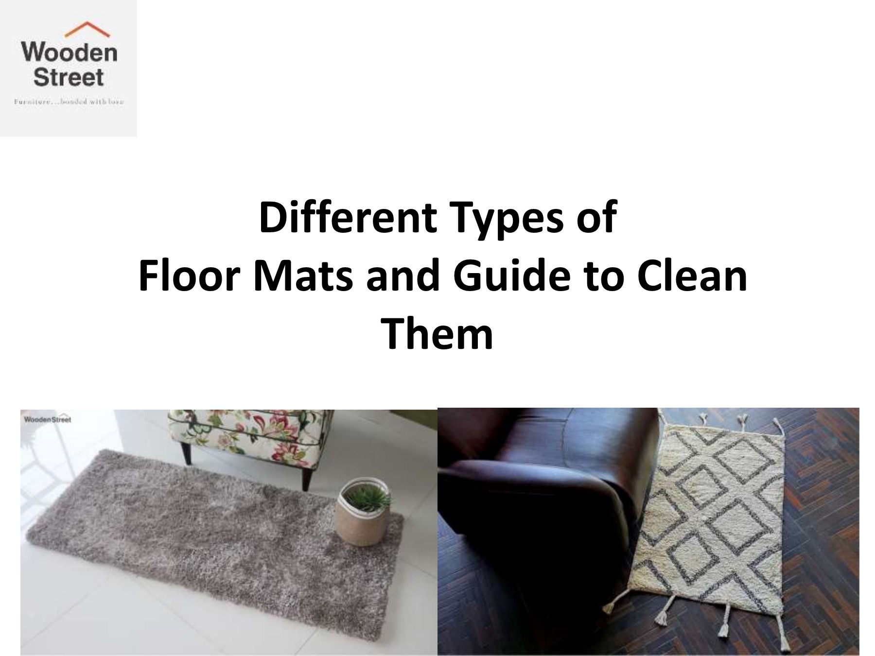 Different types of floor mat and guide to clean them Wooden Street