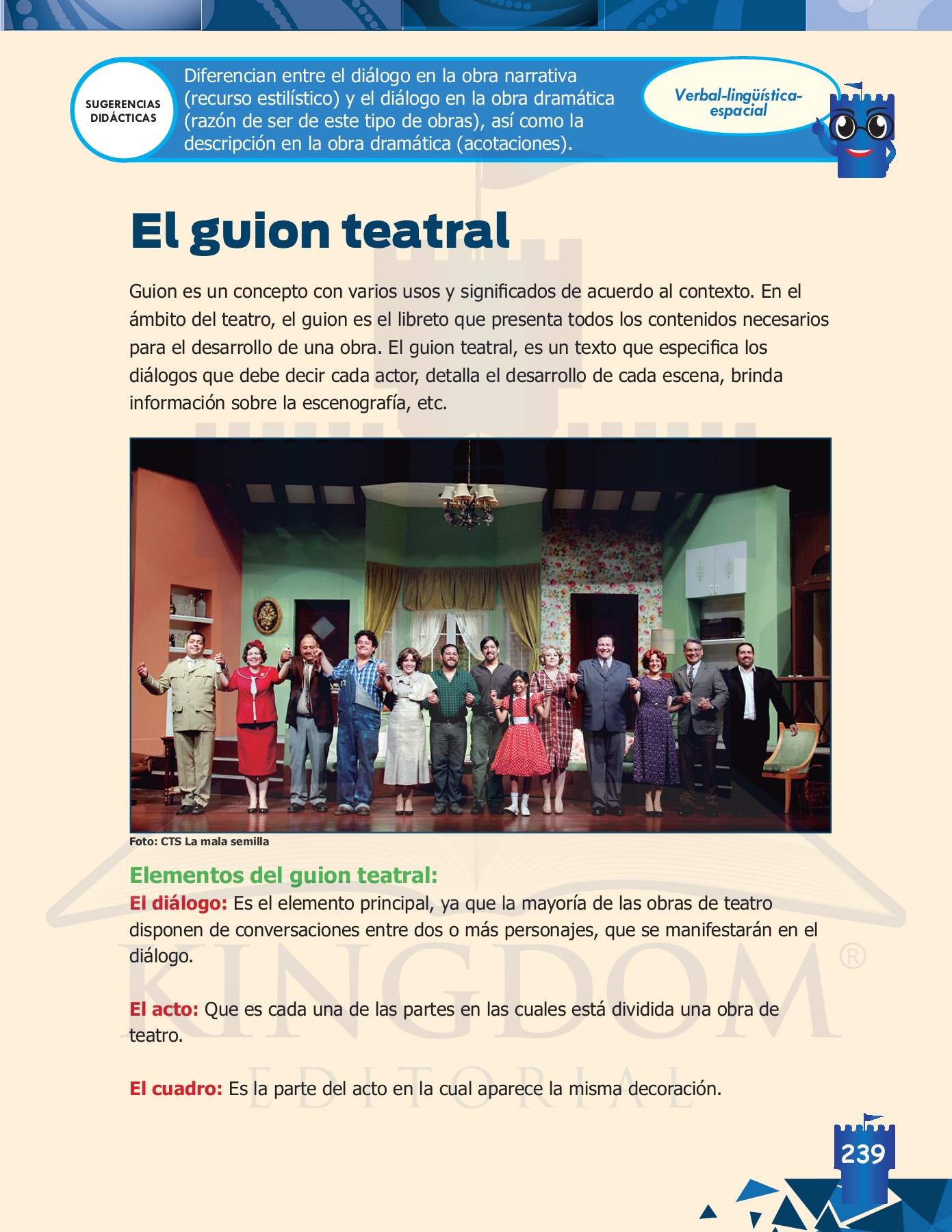 ESPAÑOL 7mo Grado .1 Kingdom Editorial Página 241 Flip PDF en