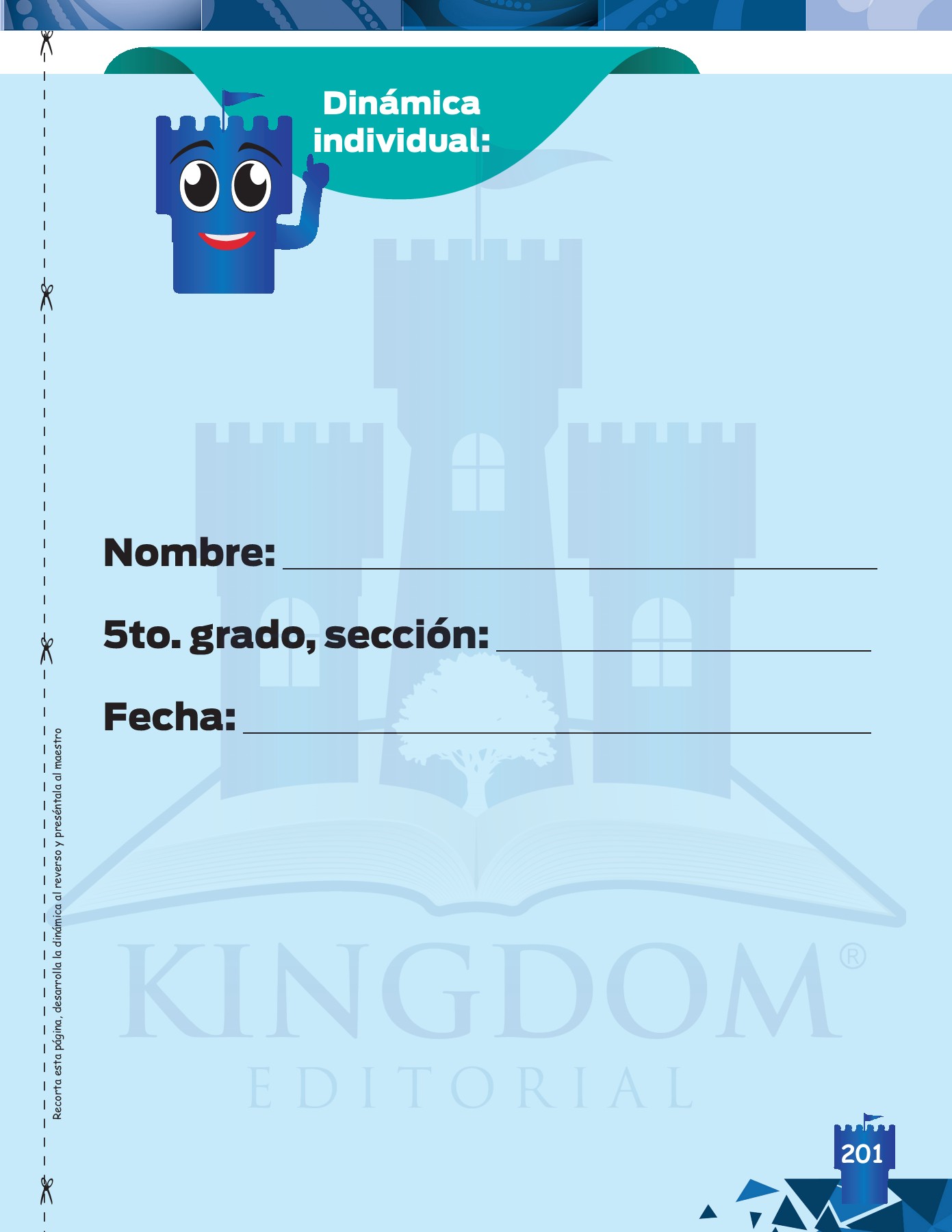 ESPAÑOL 5to Grado .1 Kingdom Editorial Página 203 Flip PDF en