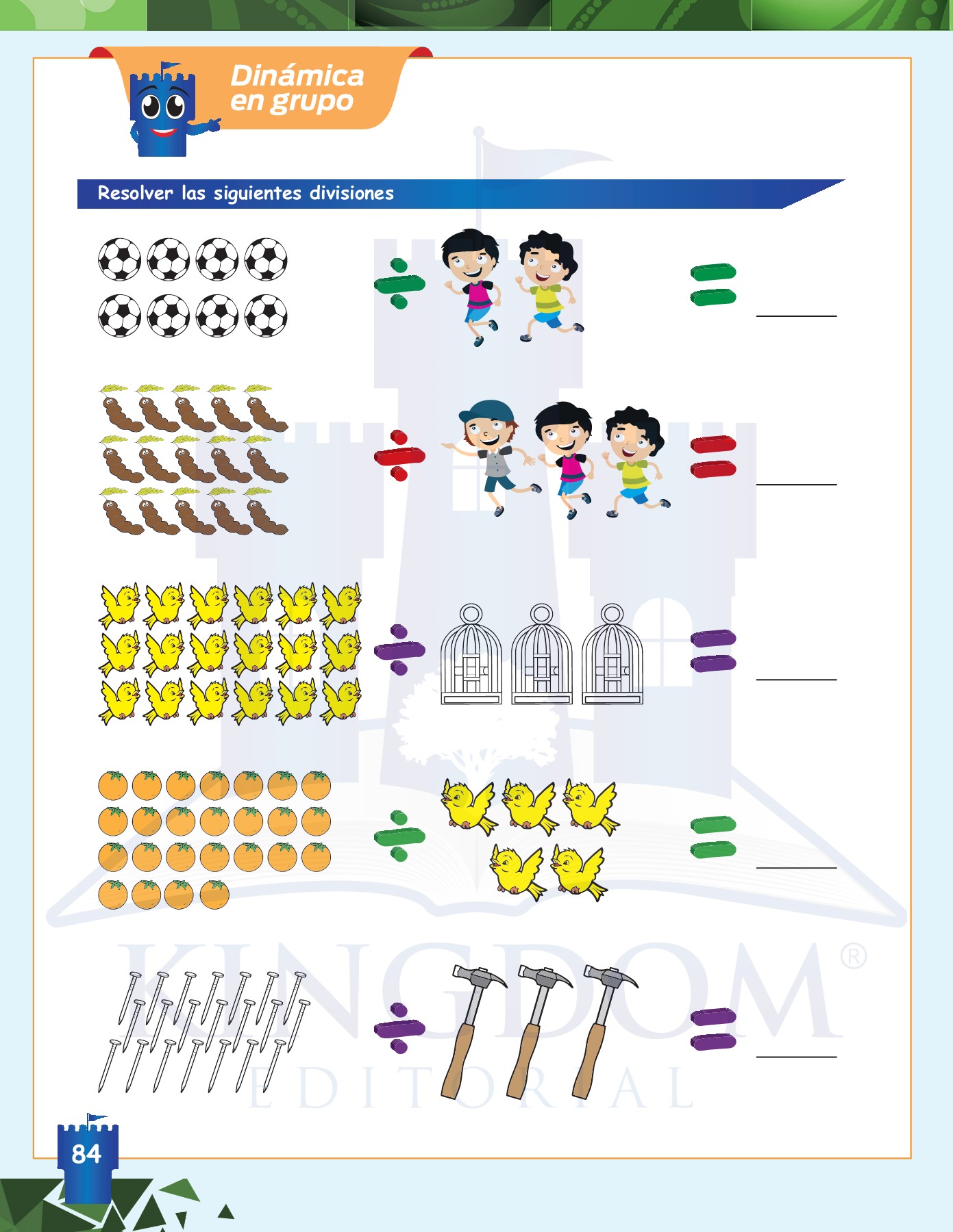MATEMÁTICAS 2do Grado .1 - Kingdom Editorial - Página 86 | Flip PDF en  línea | PubHTML5, image size:1391x1800