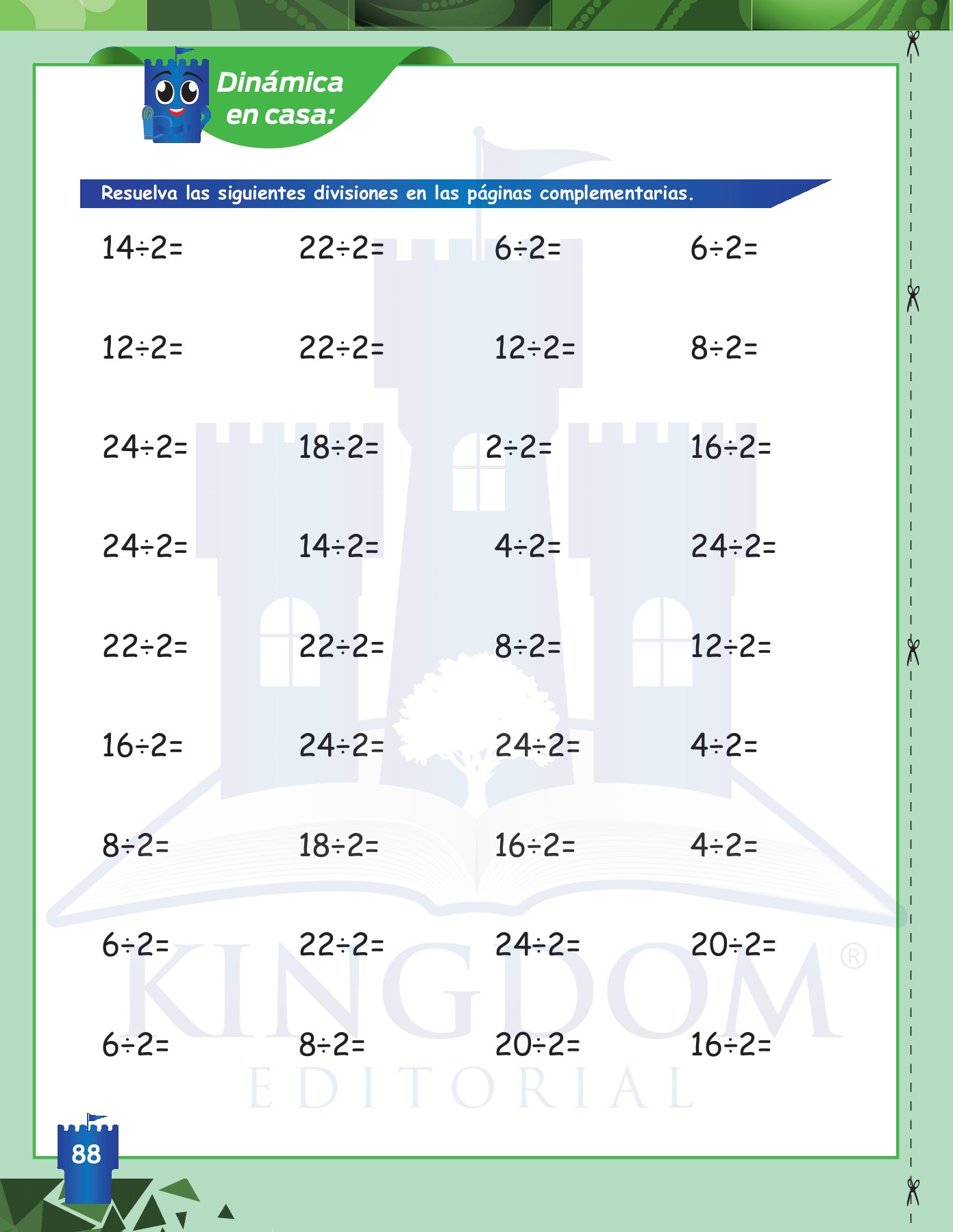 Páginas De Matemáticas De Segundo Grado
